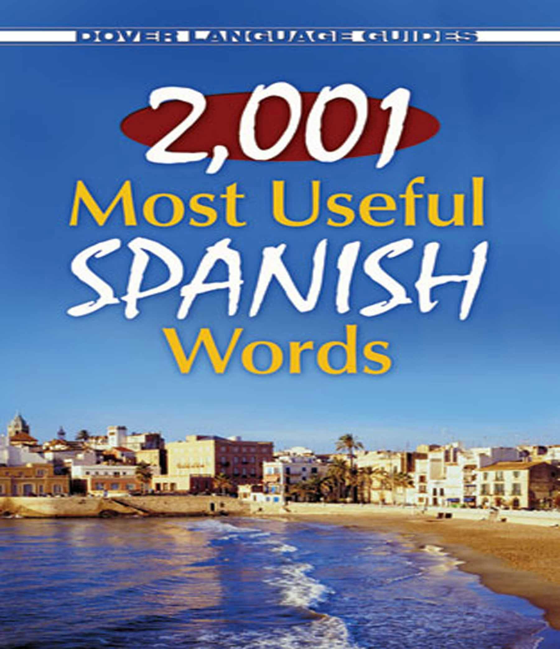 2,001 Most Useful Spanish Words – Dover Publications
