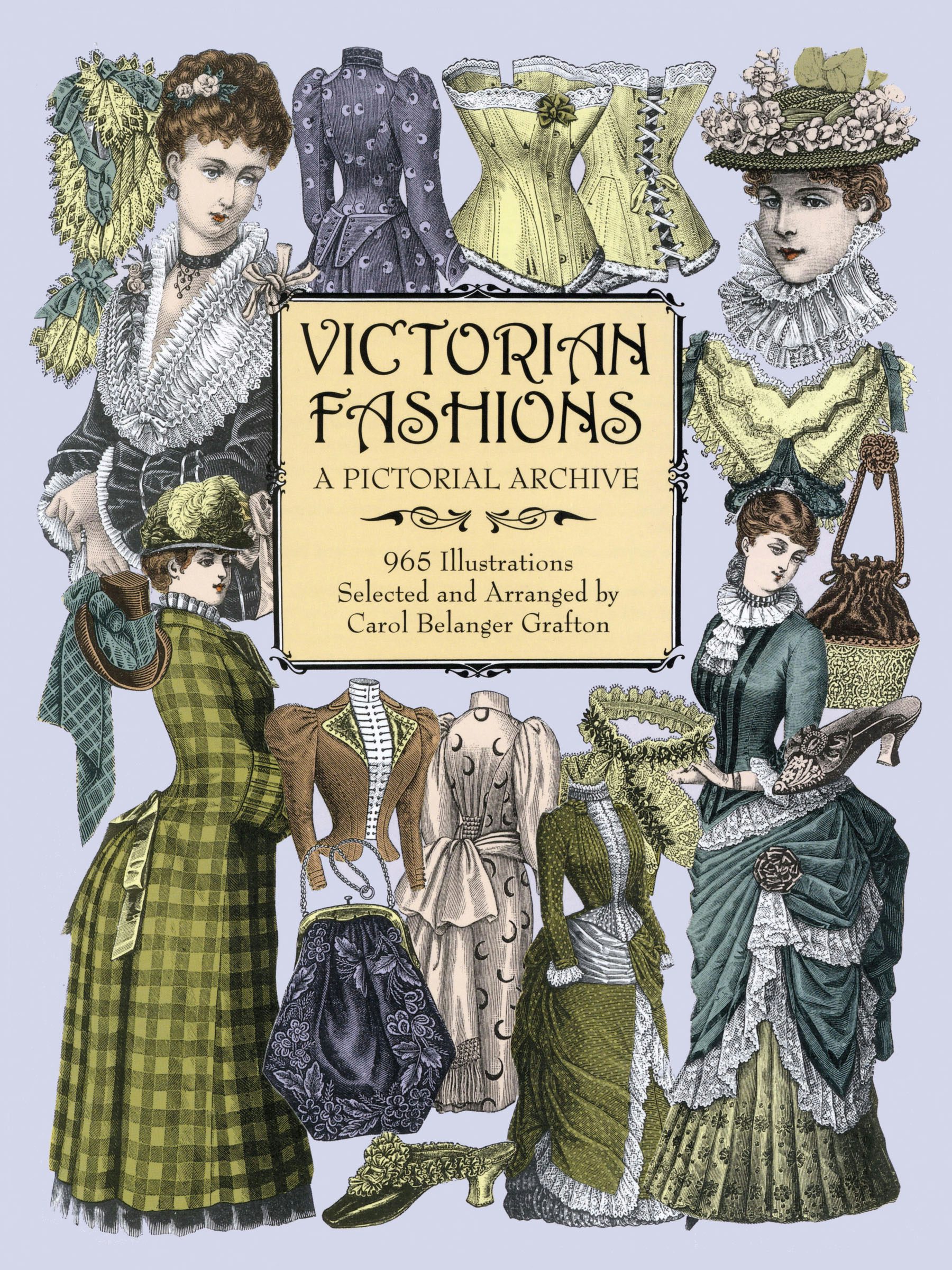 【洋書】VICTORIAN FASHIONS & 1867-1888 Victorian Fashions – Dover Publications