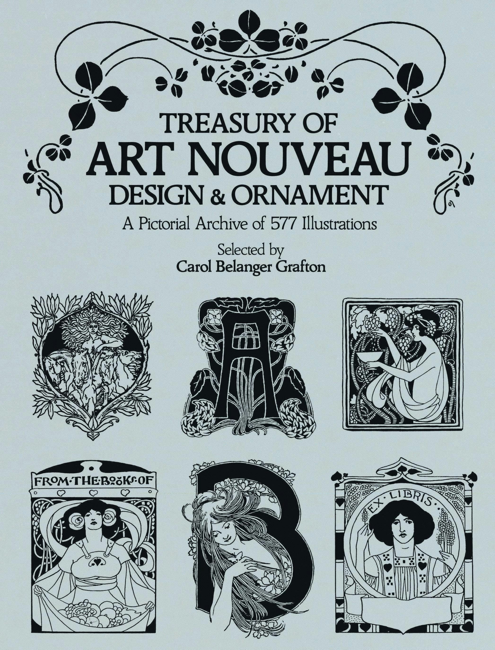 Treasury of Art Nouveau Design & Ornament – Dover Publications