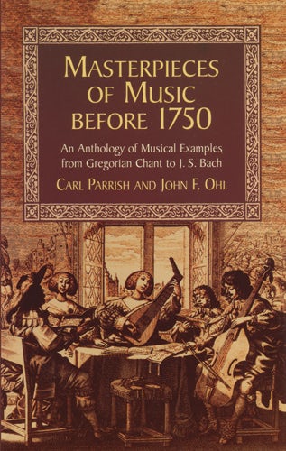 Masterpieces of Music Before 1750 – Dover Publications