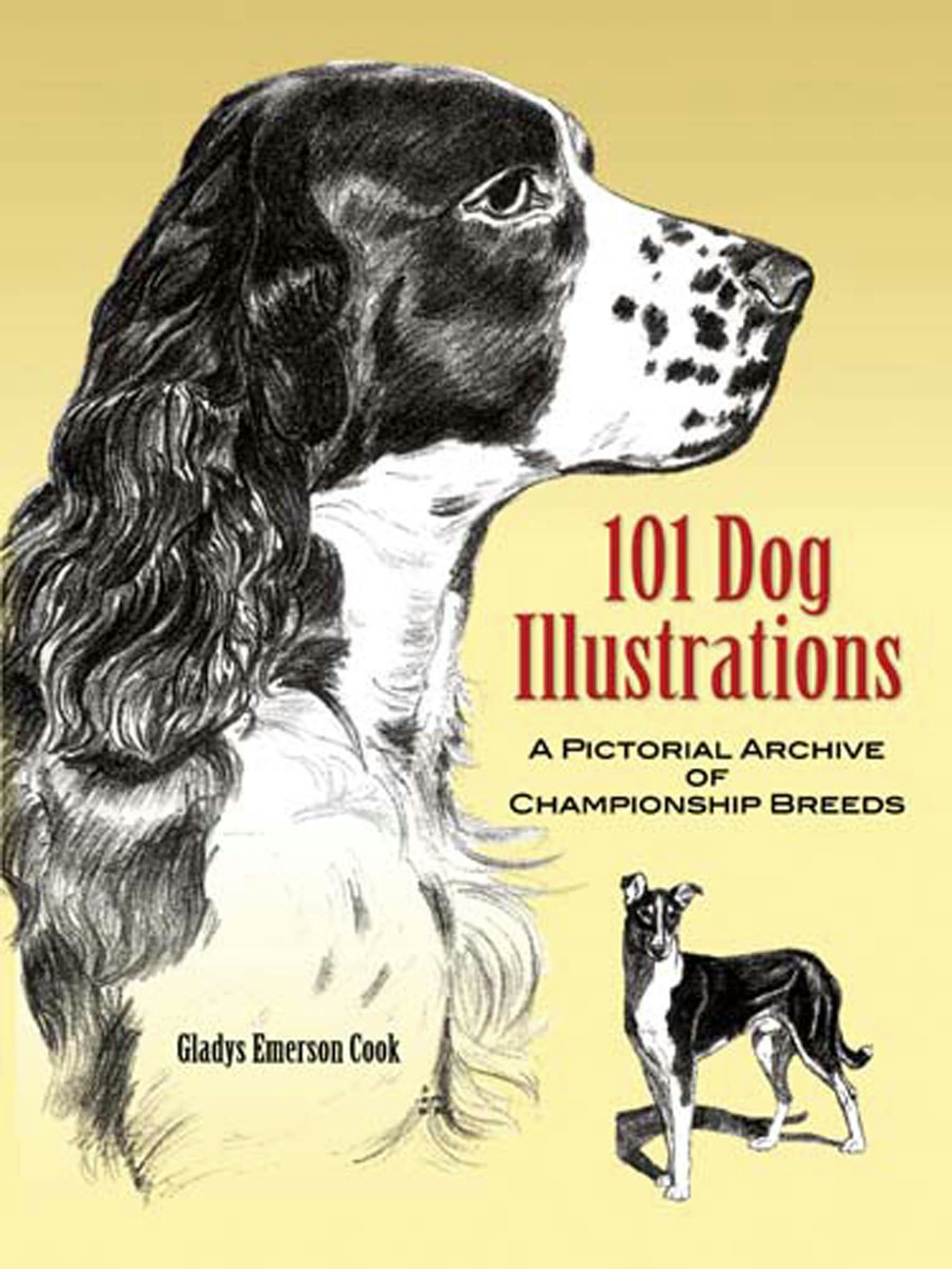 グラハム・クラーク　イヤーオブザドッグ 101 Dog Illustrations – Dover Publications