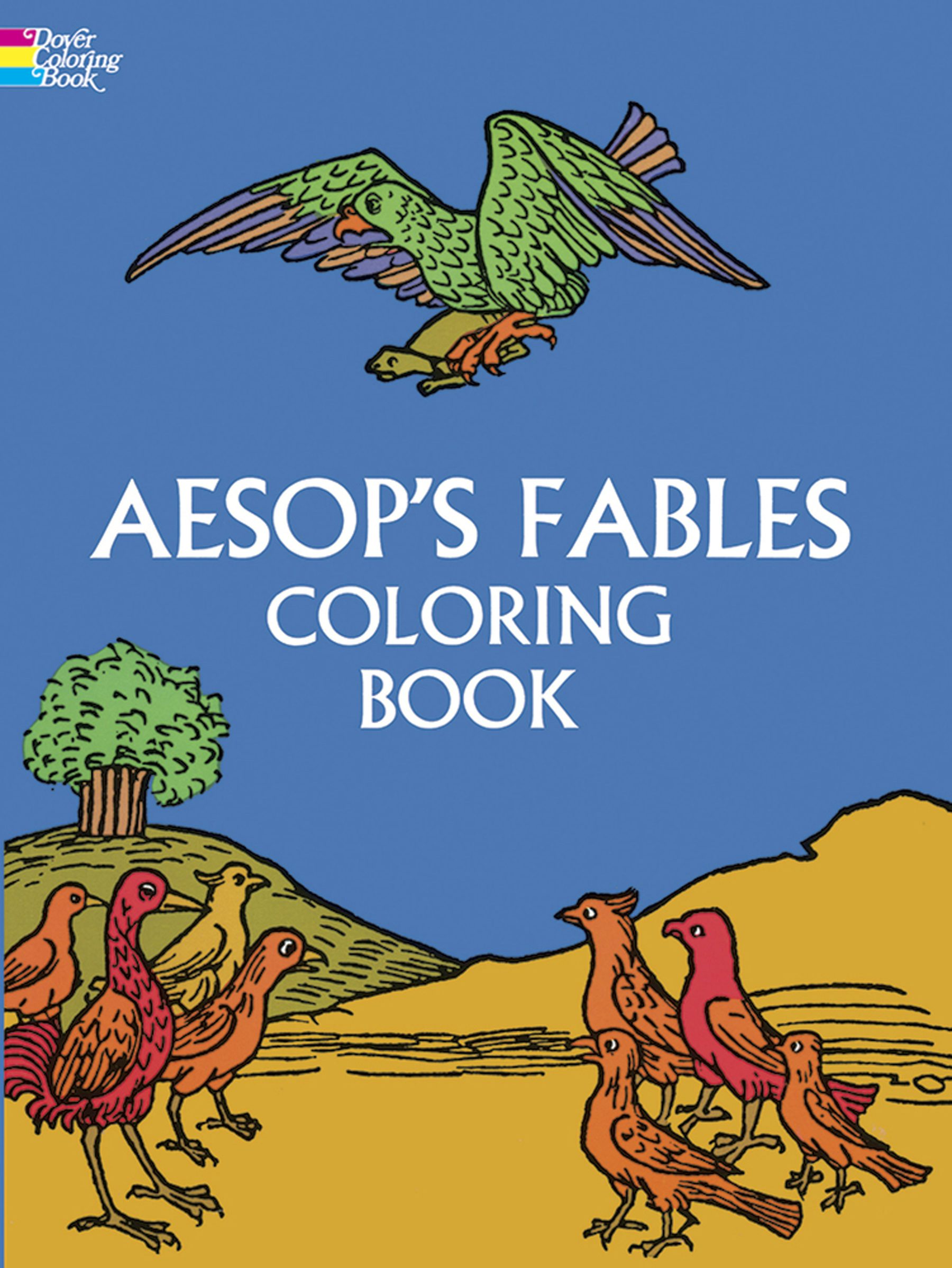 Aesop's Fables Coloring Book – Dover Publications