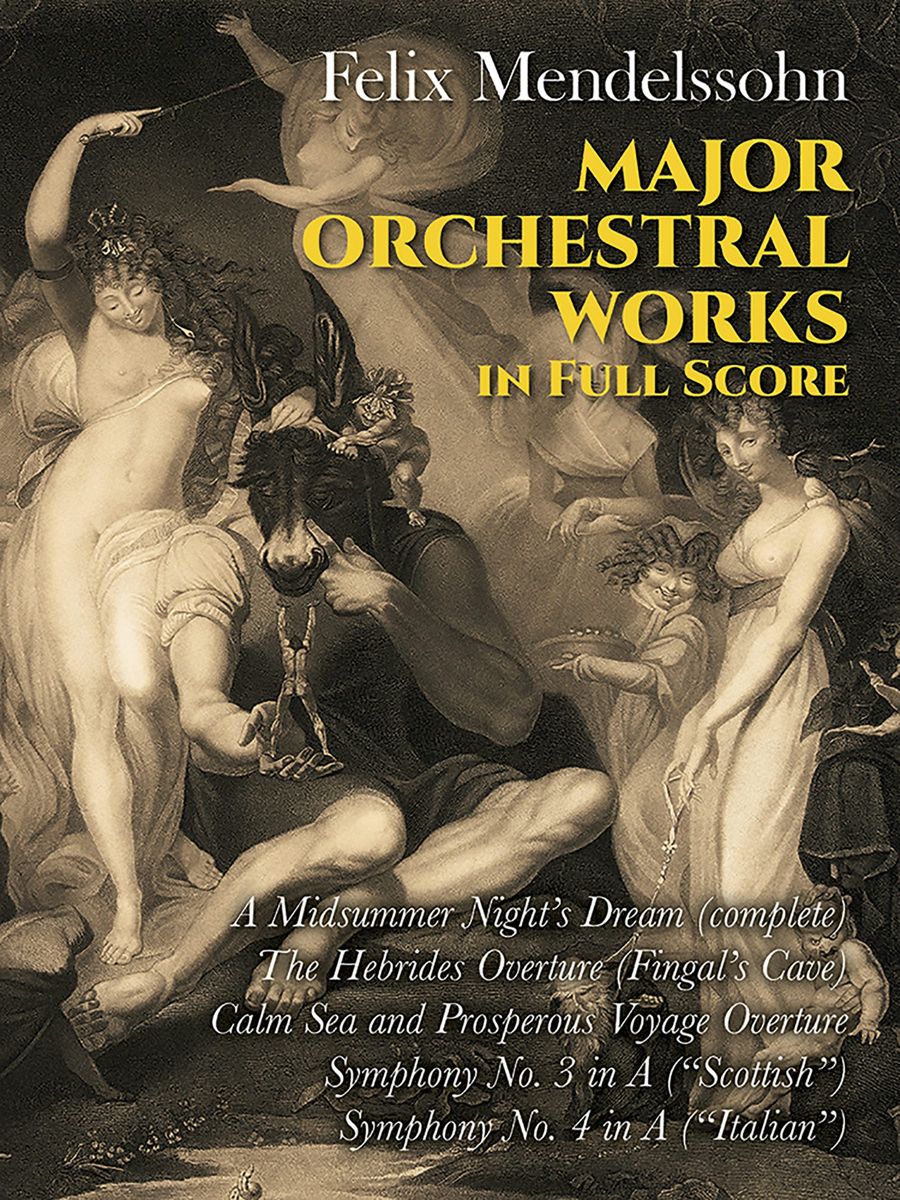 Major Orchestral Works in Full Score – Dover Publications