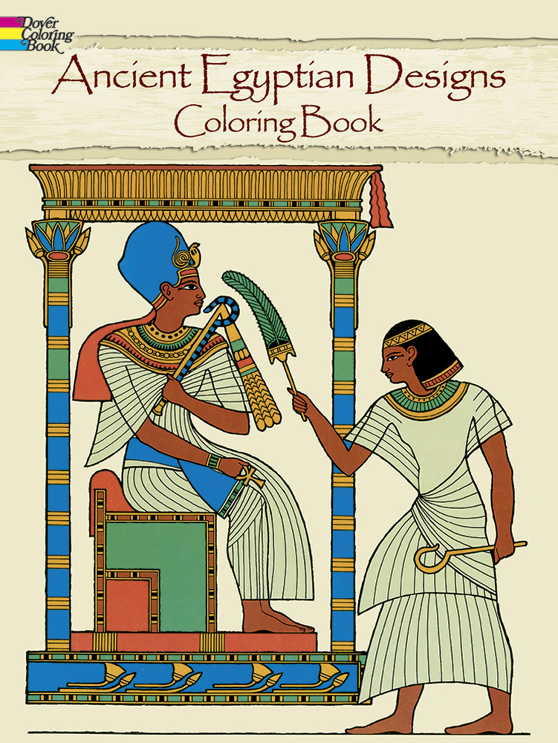 Ancient Egyptian Designs Coloring Book – Dover Publications