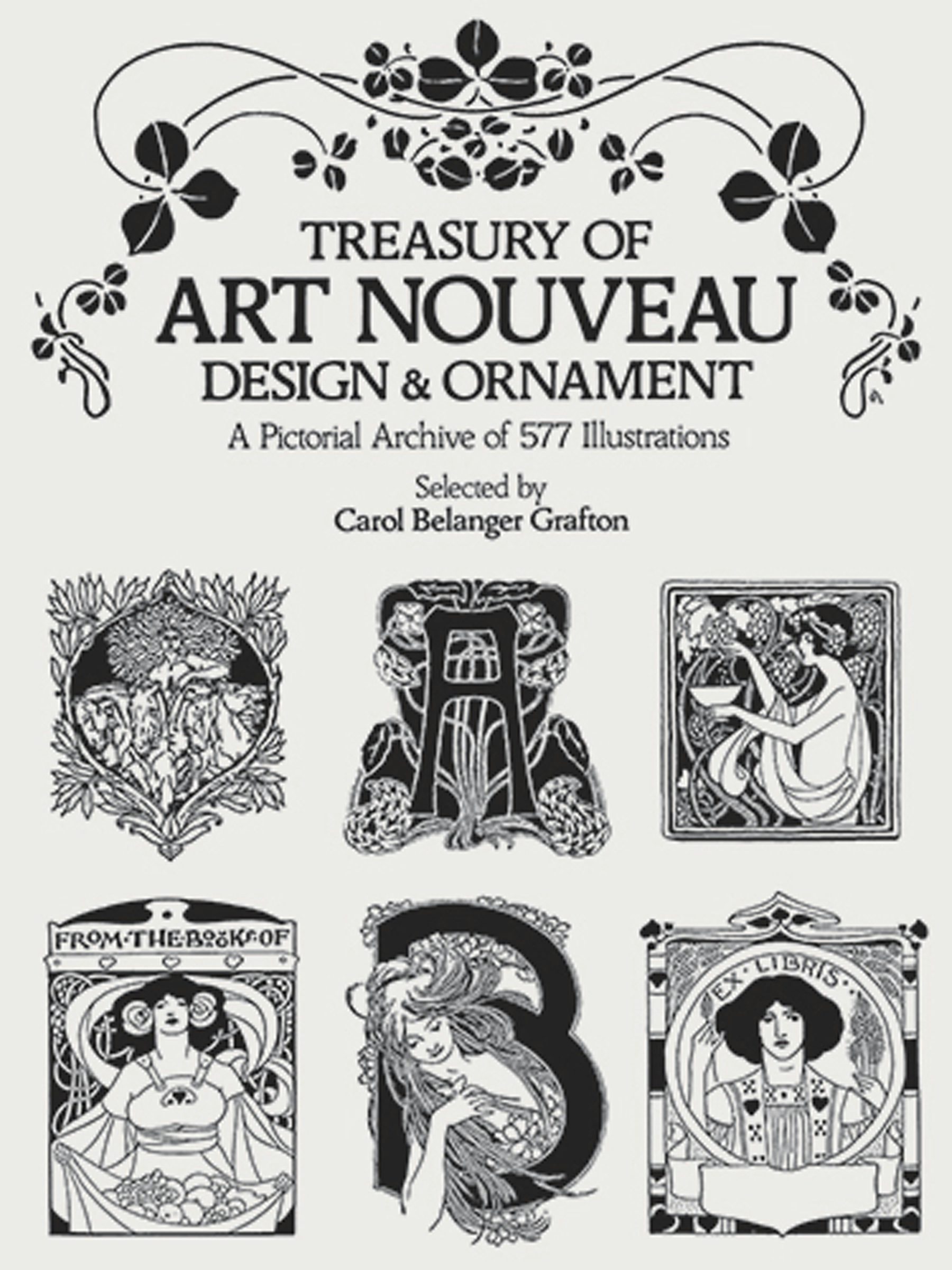 Treasury of Art Nouveau Design & Ornament – Dover Publications