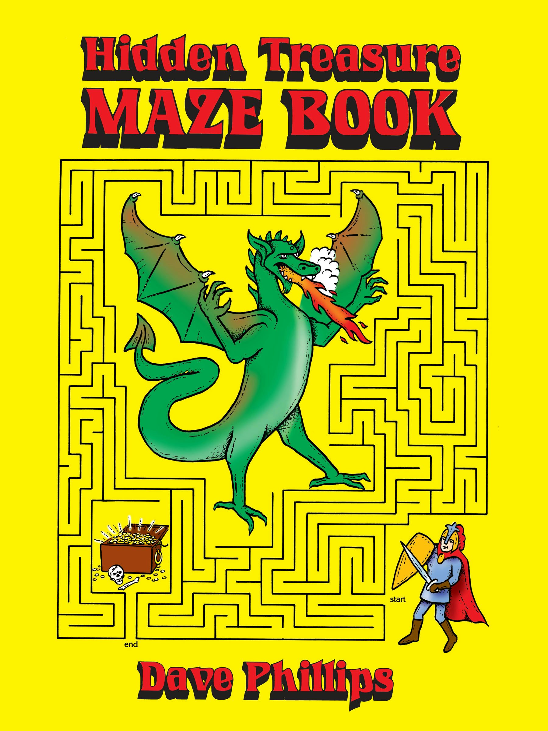 Hidden Treasure Maze Book – Dover Publications