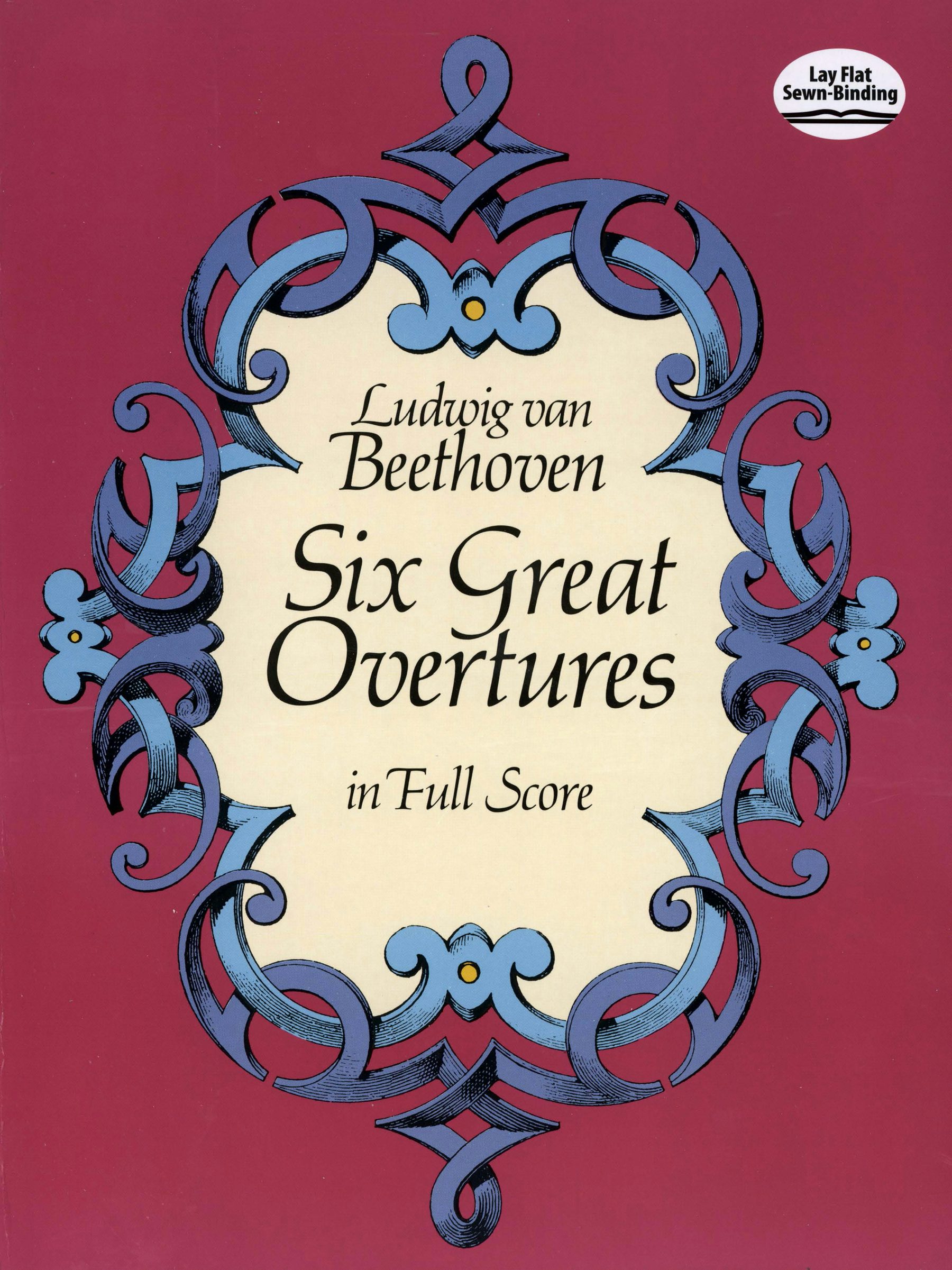 Six Great Overtures in Full Score – Dover Publications
