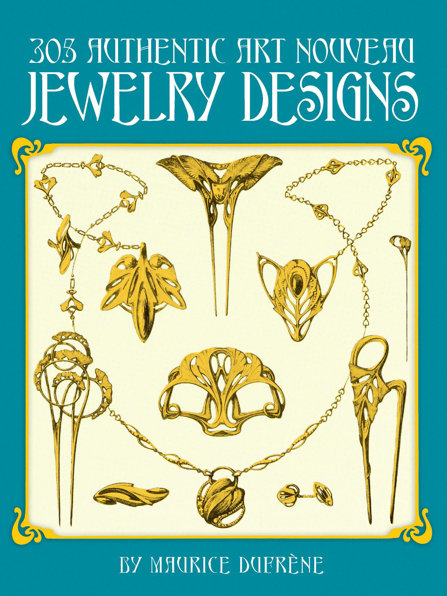 305 Authentic Art Nouveau Jewelry Designs – Dover Publications