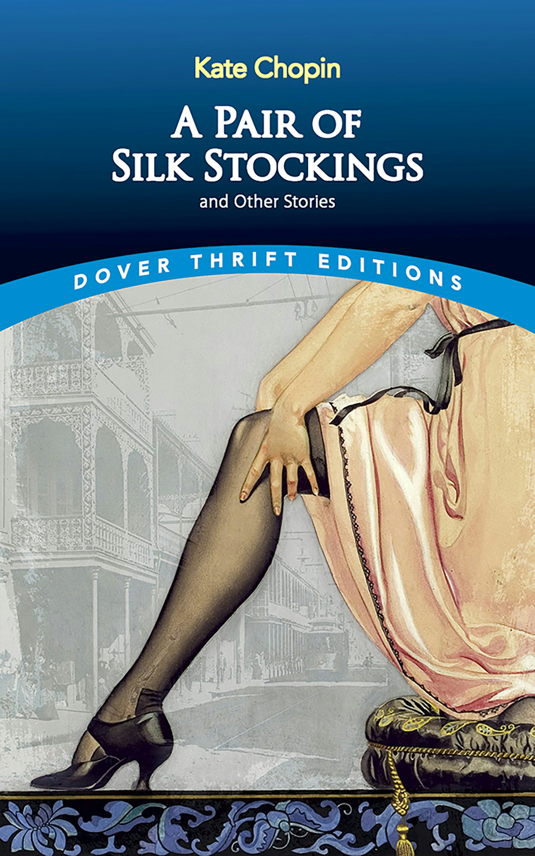 A pair of silk deals stockings text