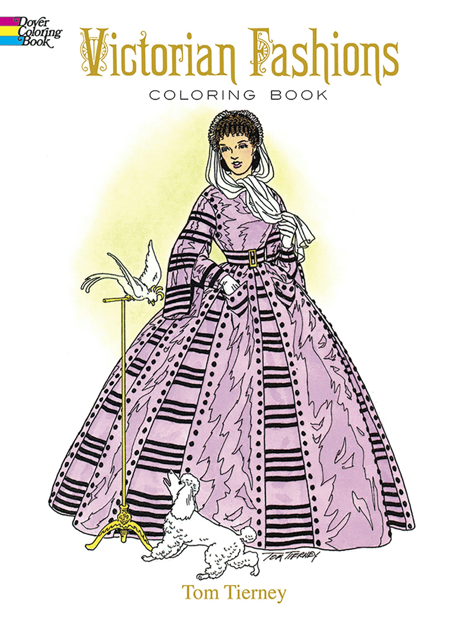 Victorian Fashions Coloring Book – Dover Publications