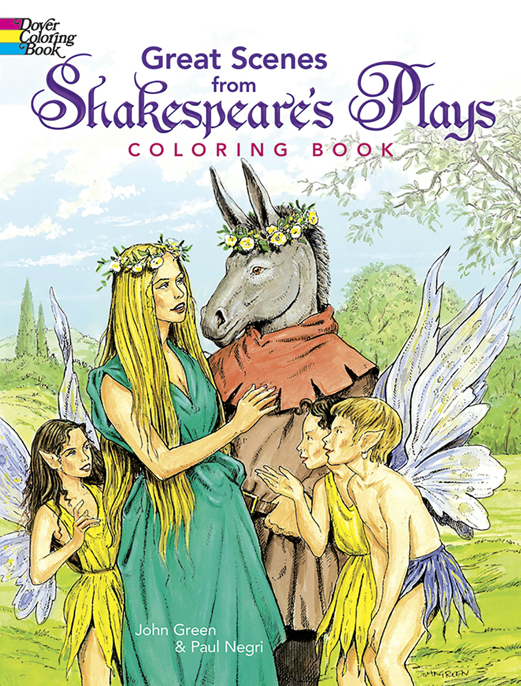 Great Scenes from Shakespeare's Plays Coloring Book – Dover
