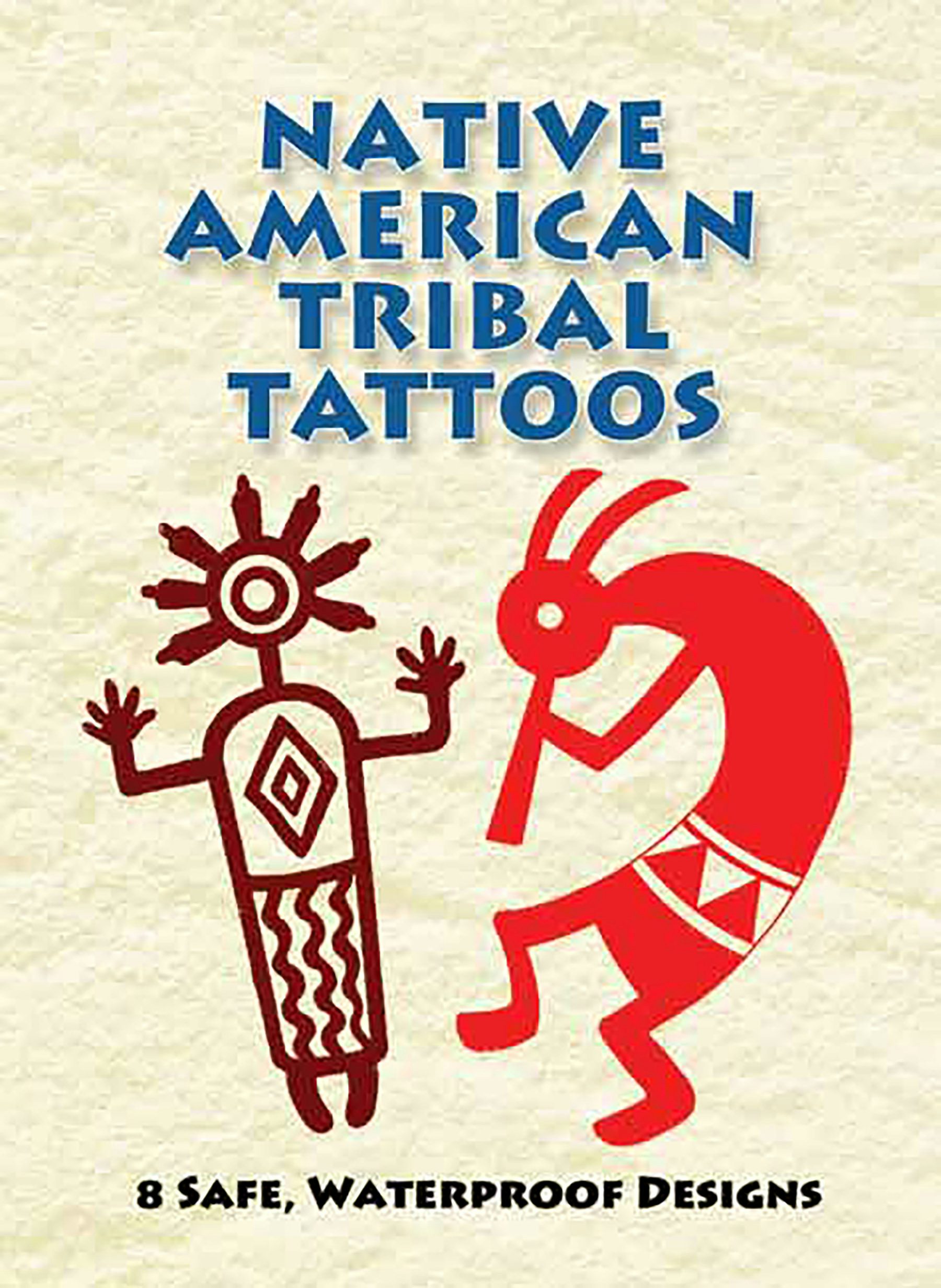 Native American Indian Temporary Tattoo Sticker - OhMyTat
