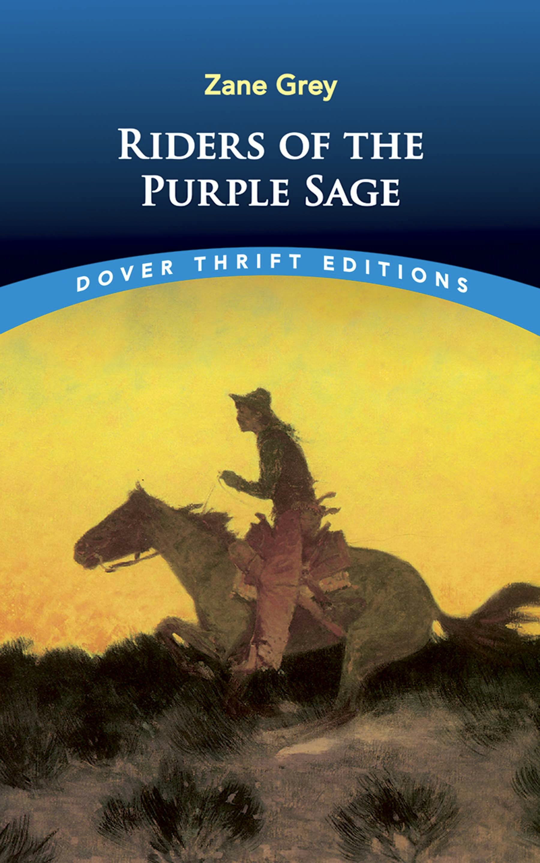 洋書　THE BOOK Riders of the Purple Sage – Dover Publications