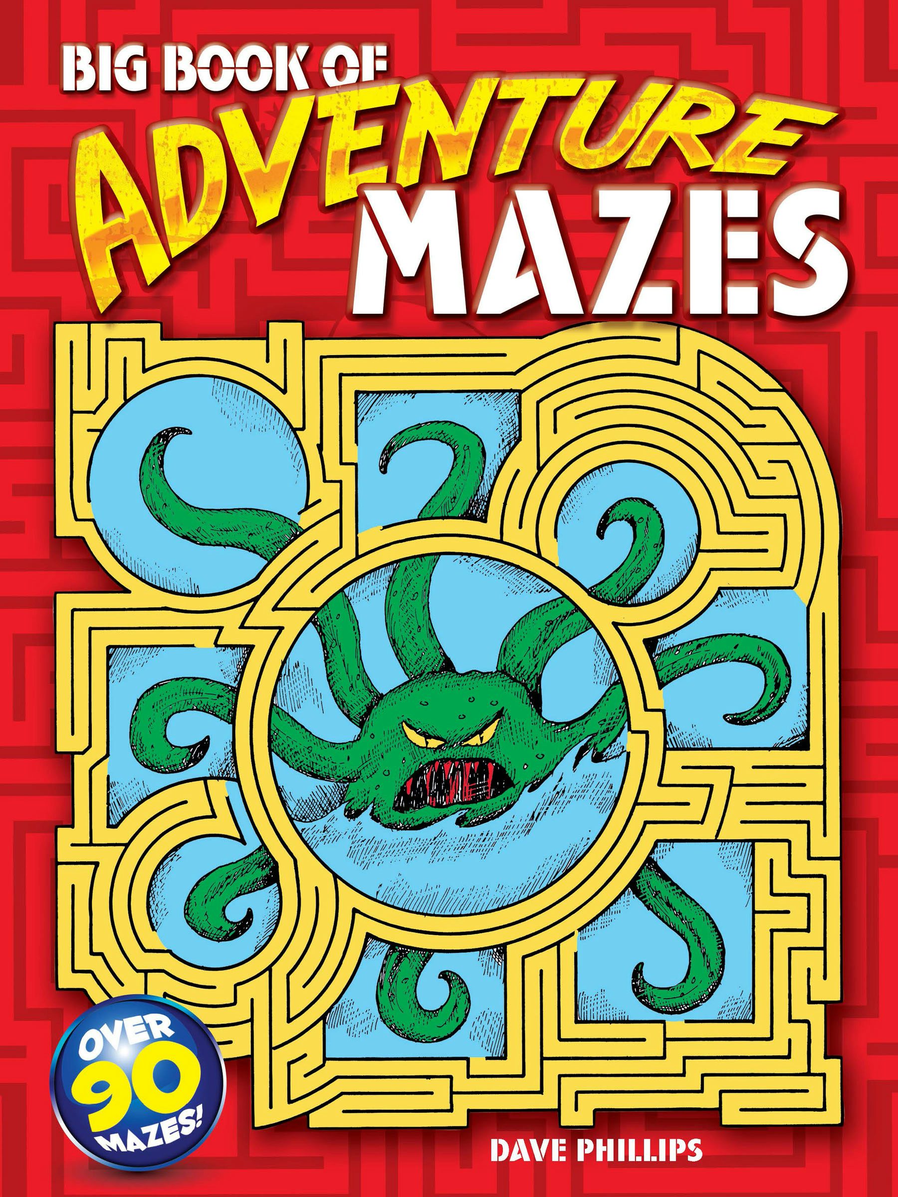 MABE アートブック Big Book of Adventure Mazes – Dover Publications