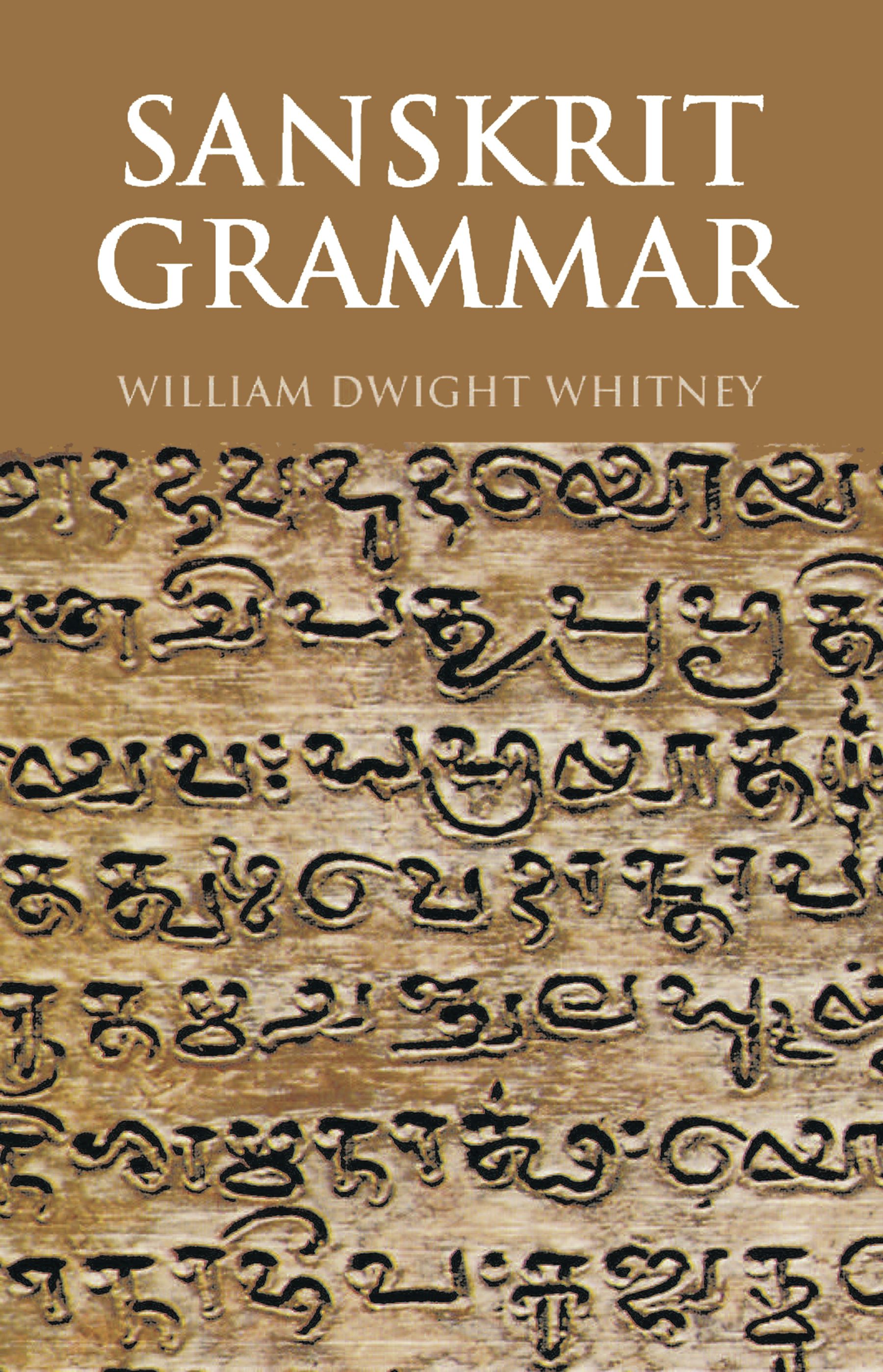 Sanskrit Grammar – Dover Publications
