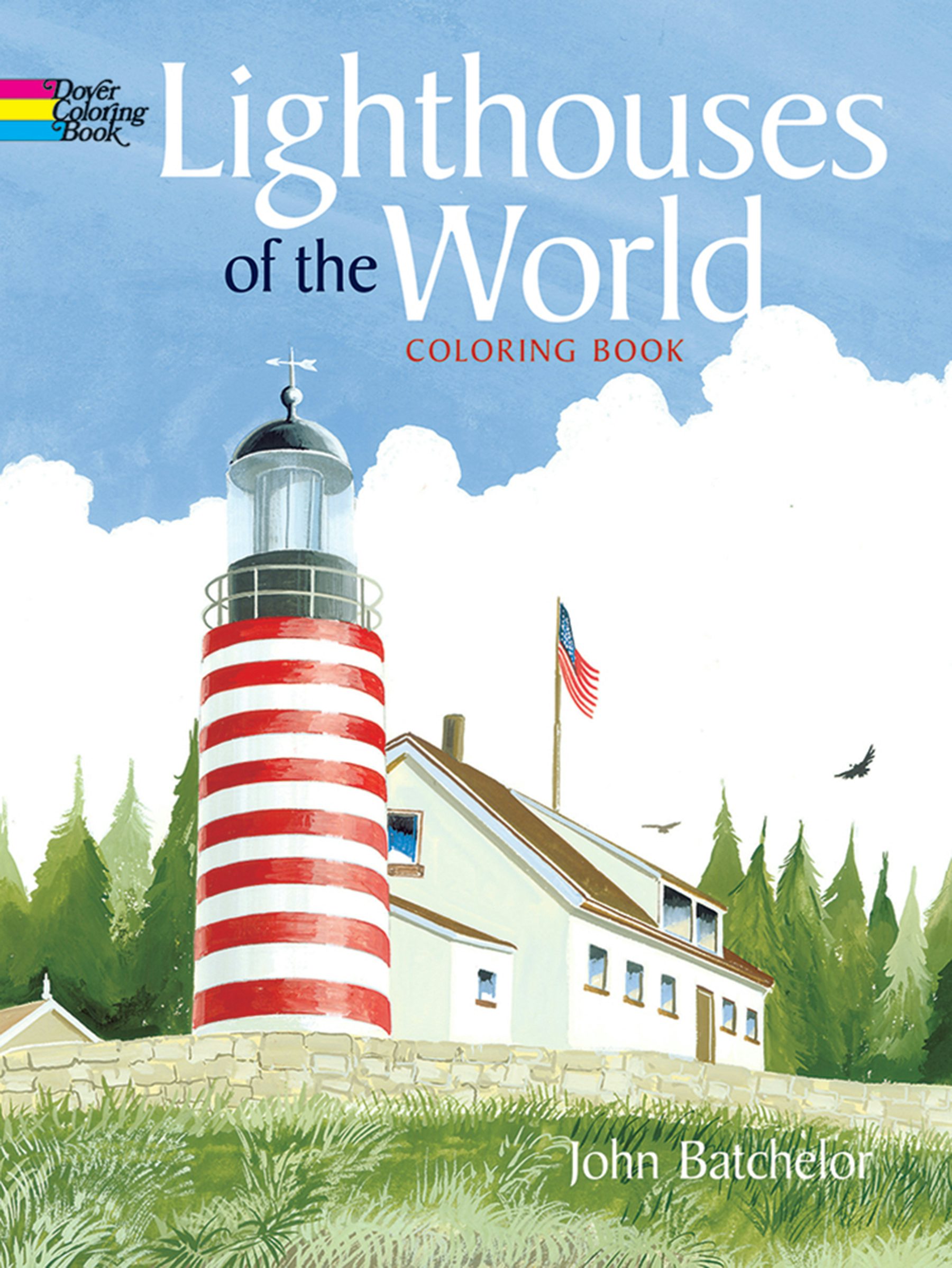 Lighthouses of the World Coloring Book – Dover Publications