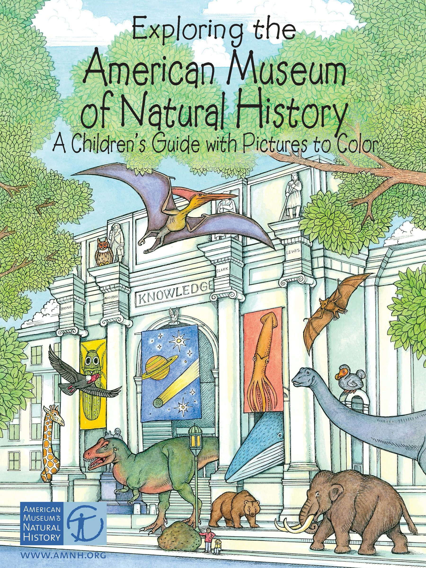 American Museum of Natural History 鉛筆　超長 Exploring the American Museum of Natural History – Dover Publications