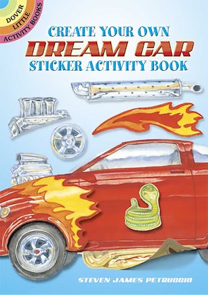 Create Your Own Dream Car Sticker Activity Book