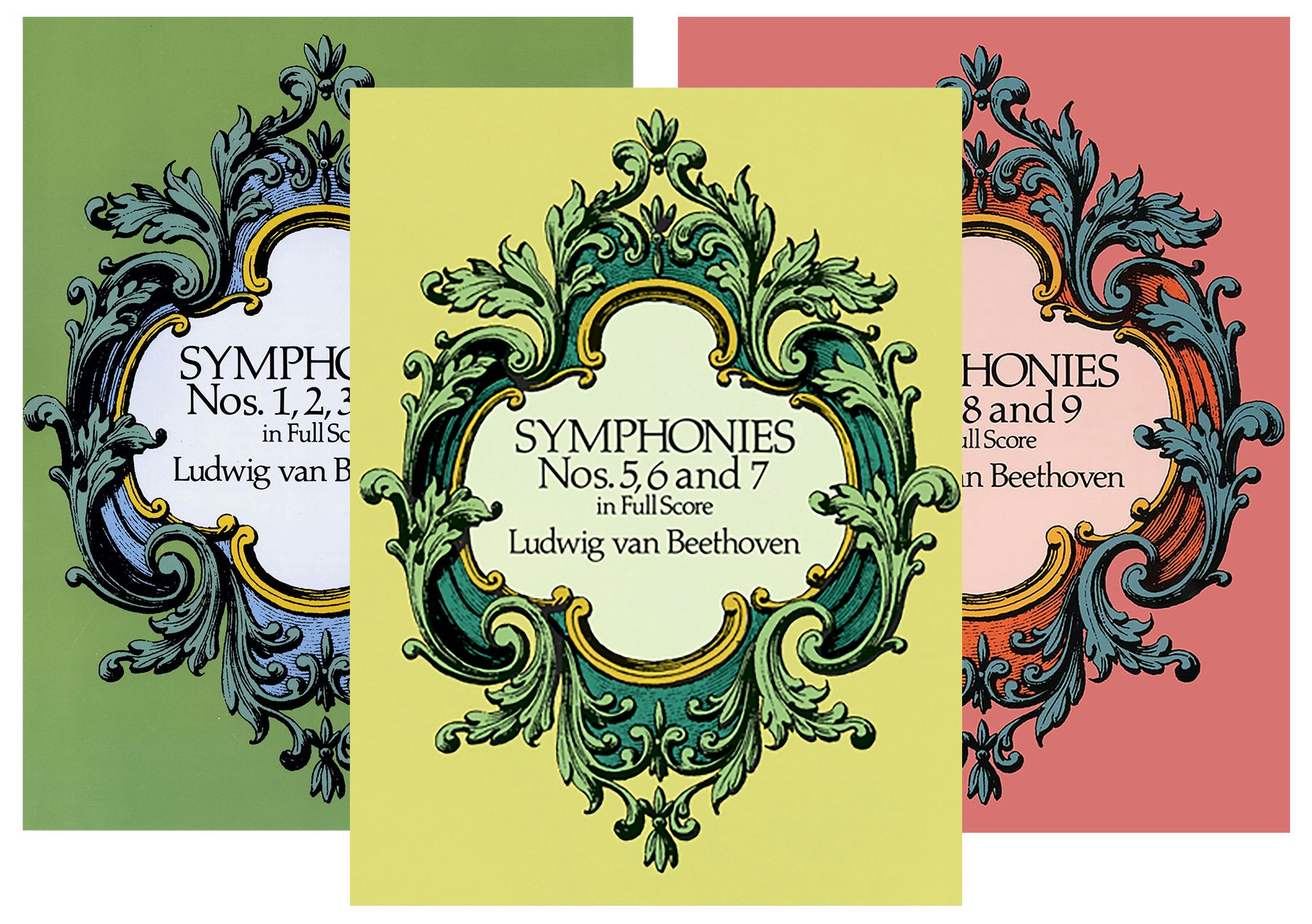 ベートーヴェン 『交響曲全集』楽譜セット　Dover ベートーヴェン 『交響曲全集』楽譜セット Dover