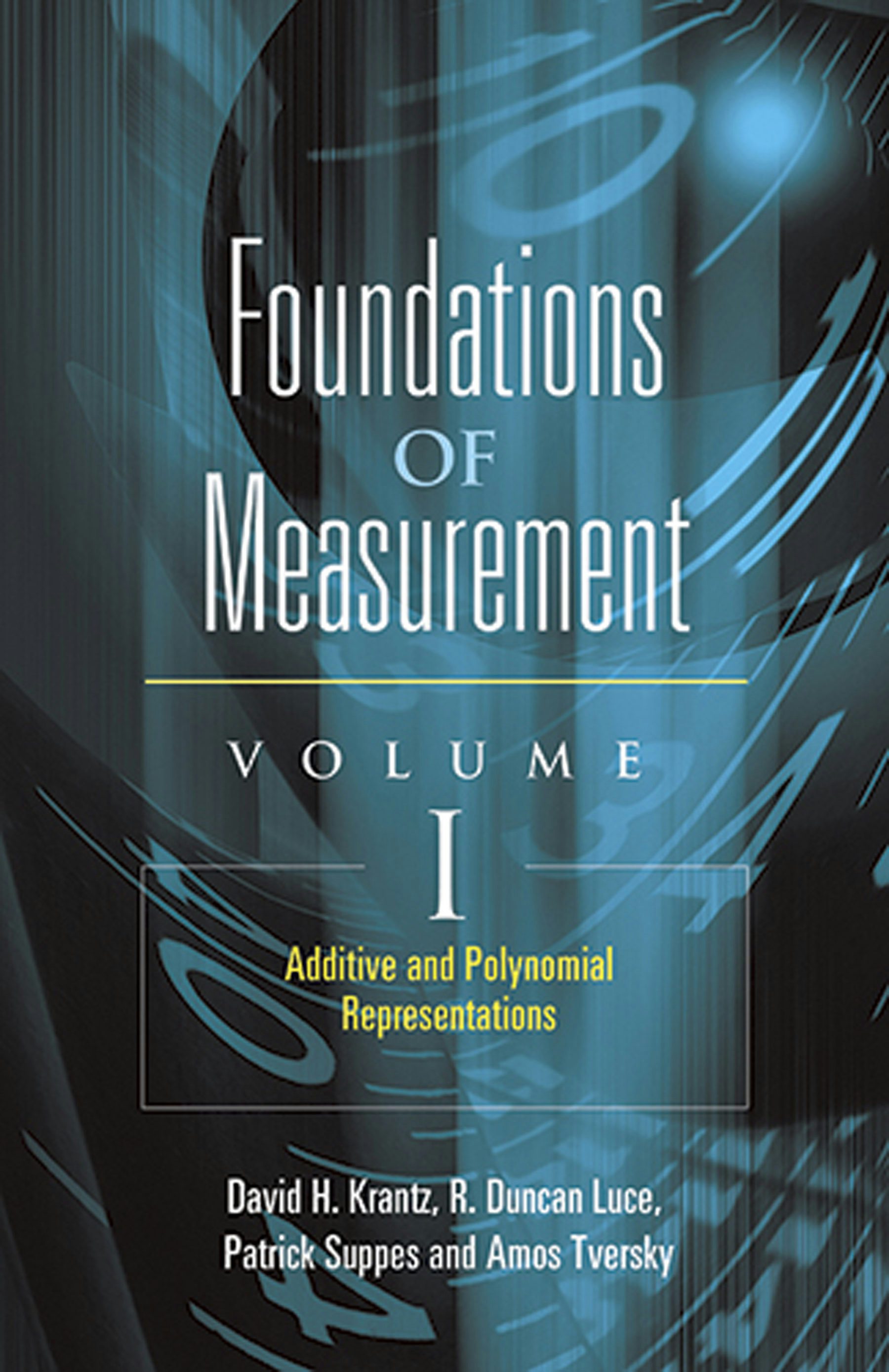 Foundations of Measurement Volume I – Dover Publications