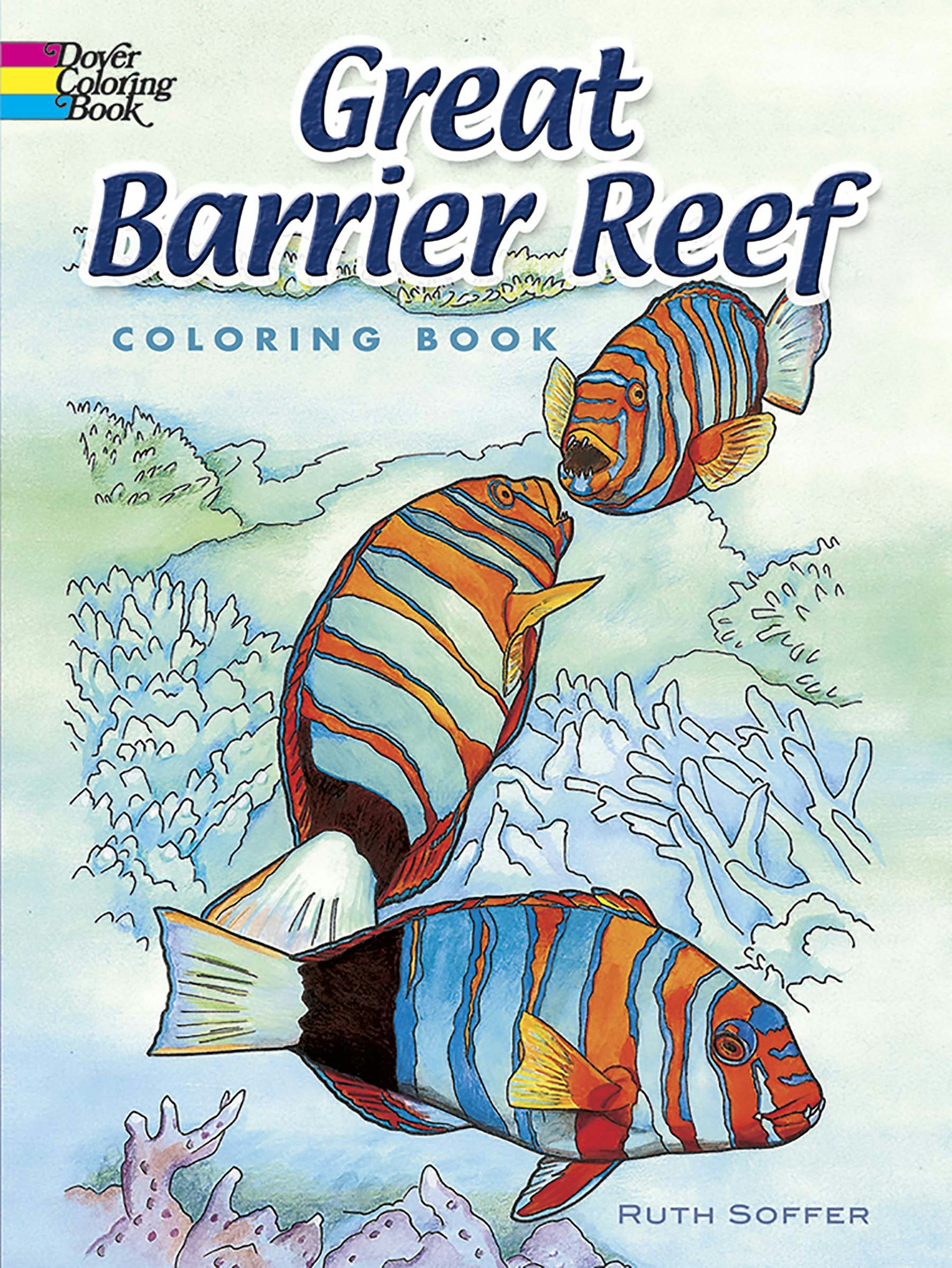 Great Barrier Reef Coloring Book – Dover Publications