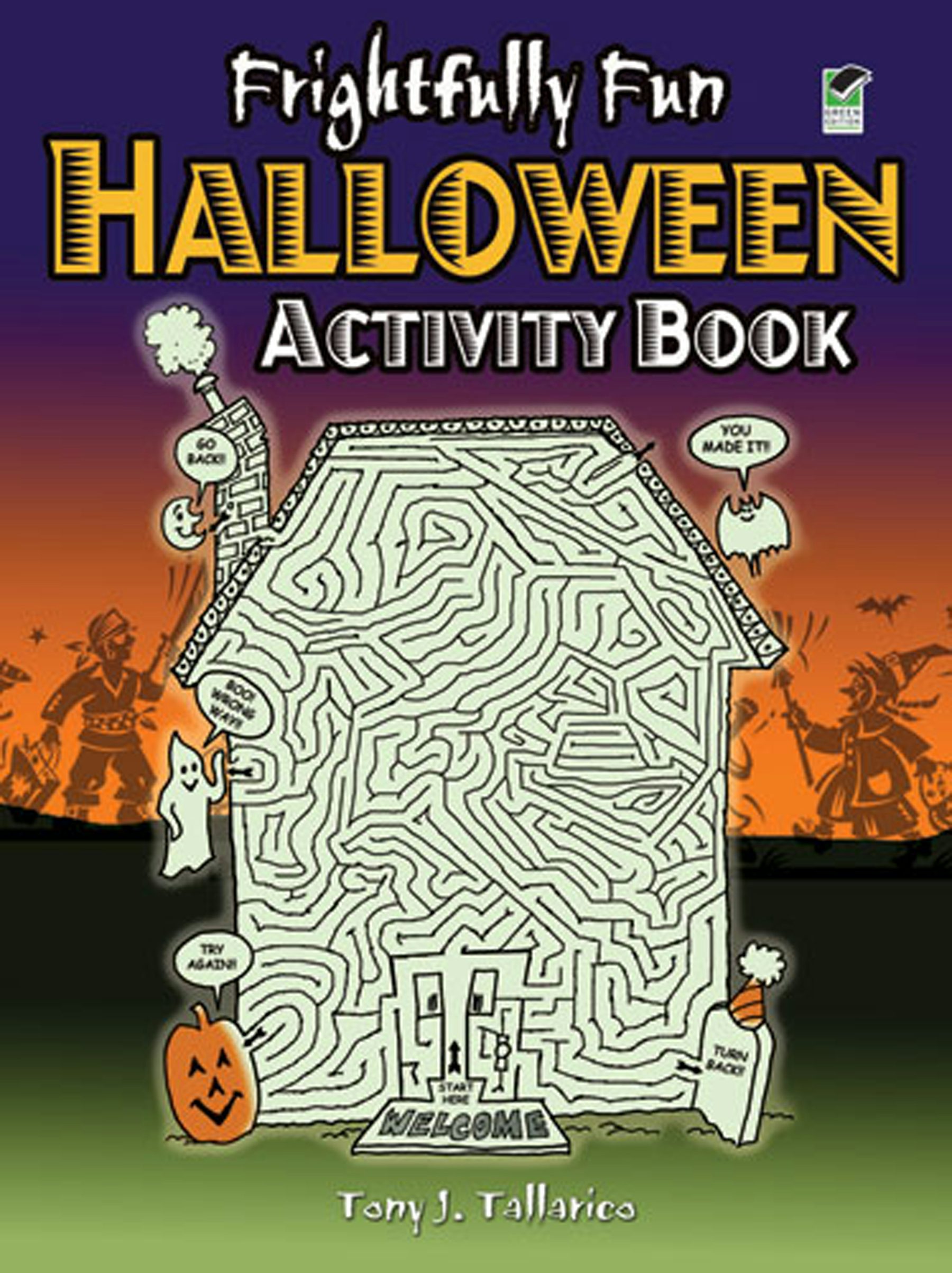 Frightfully Fun Halloween Activity Book – Dover Publications