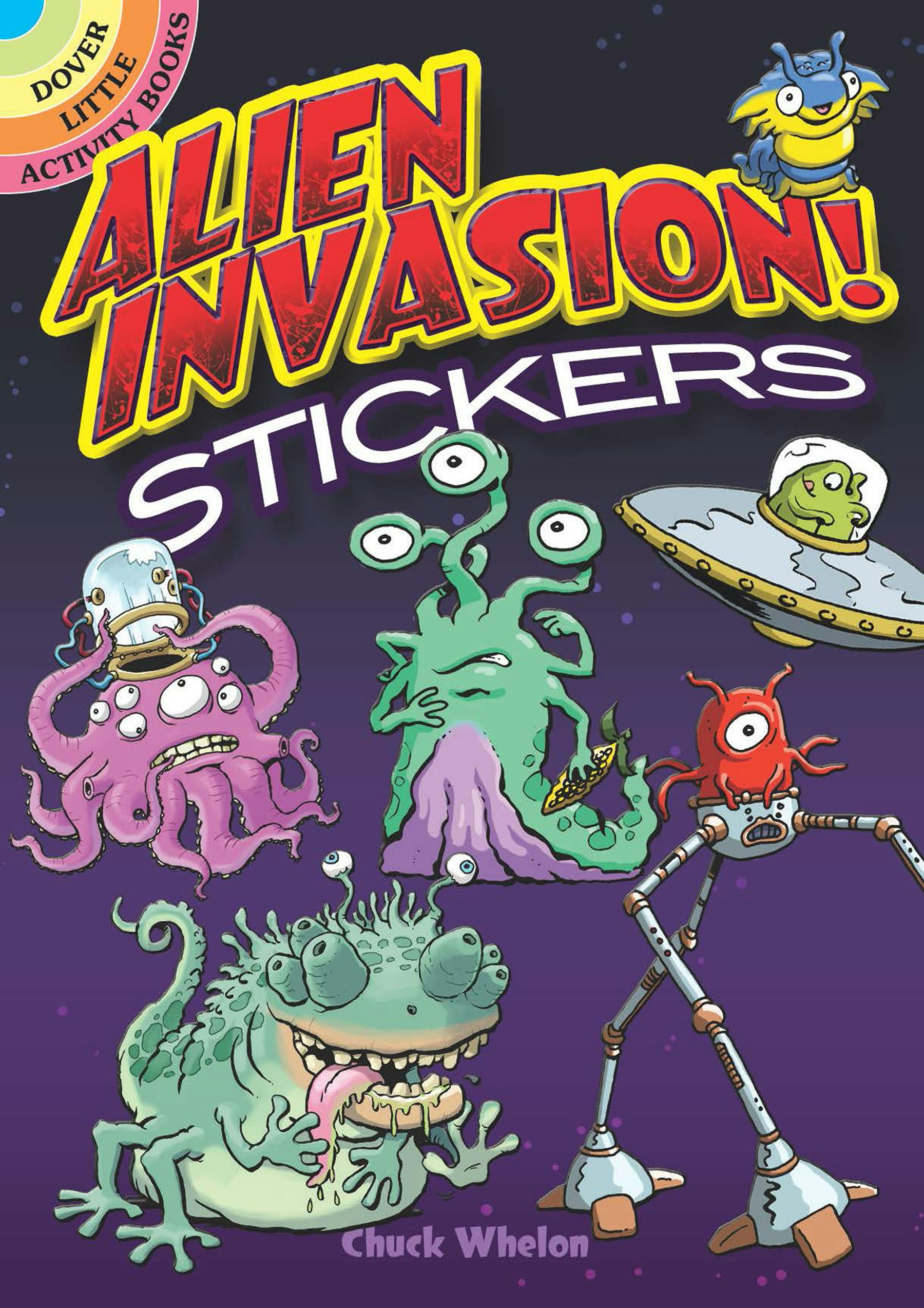 Alien Invasion! Stickers – Dover Publications