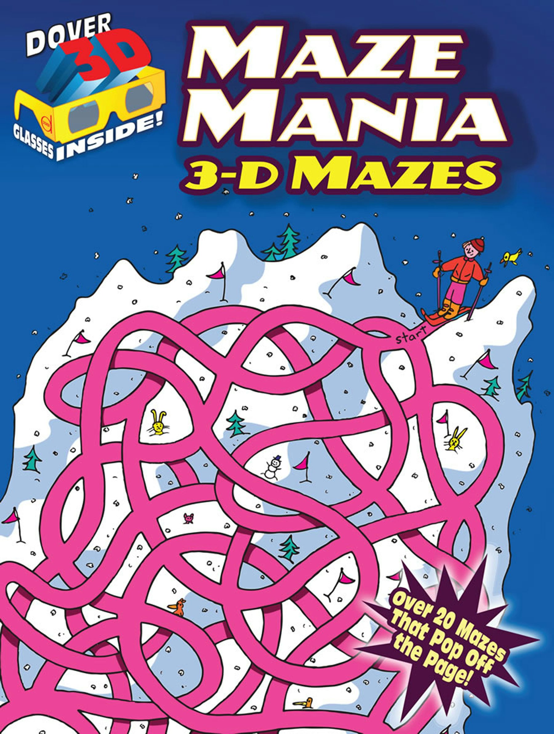 3-D Mazes--Maze Mania – Dover Publications