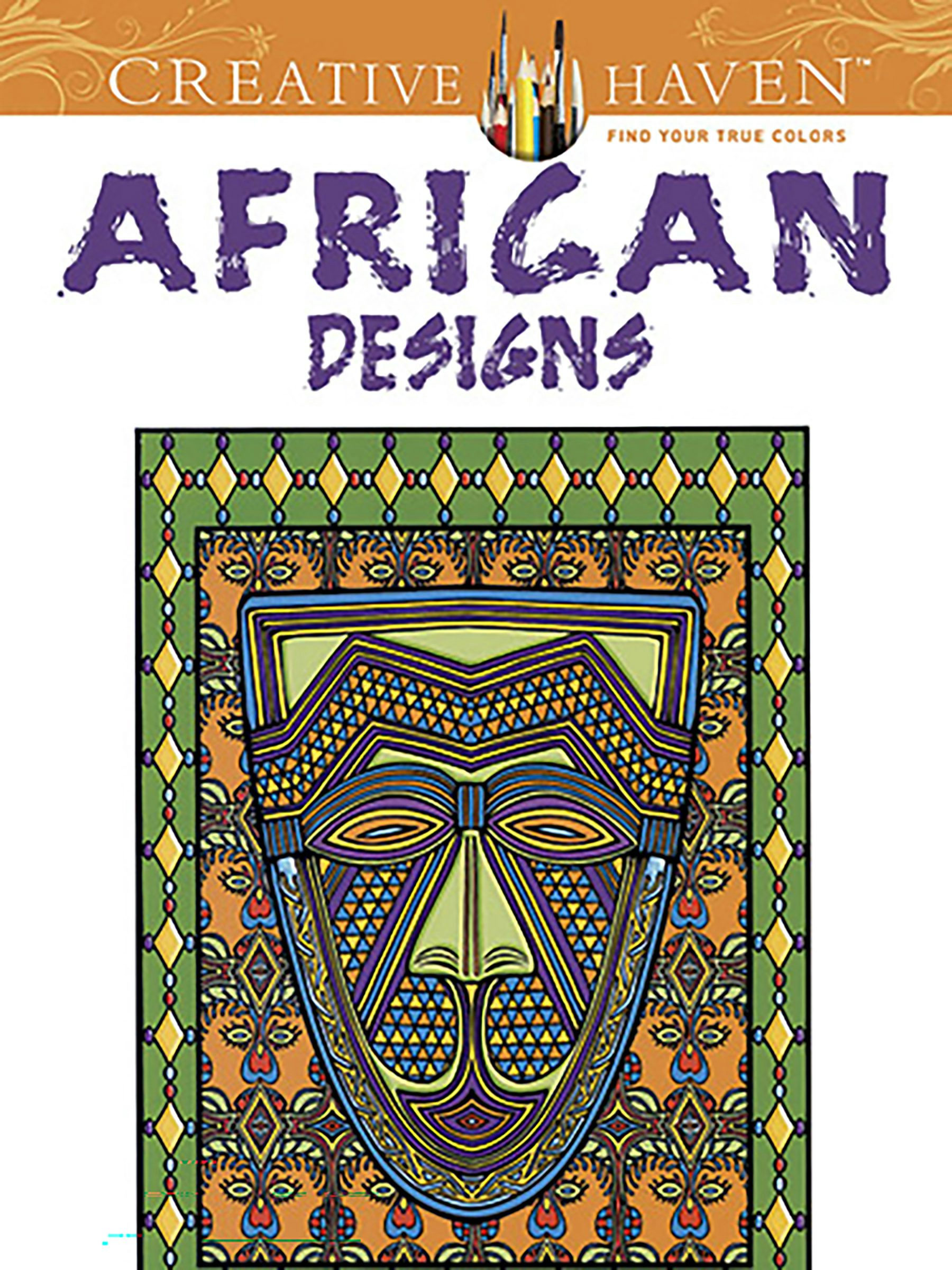 Pangkulay ng Creative Haven African DesignsPangkulay ng Creative Haven African Designs  