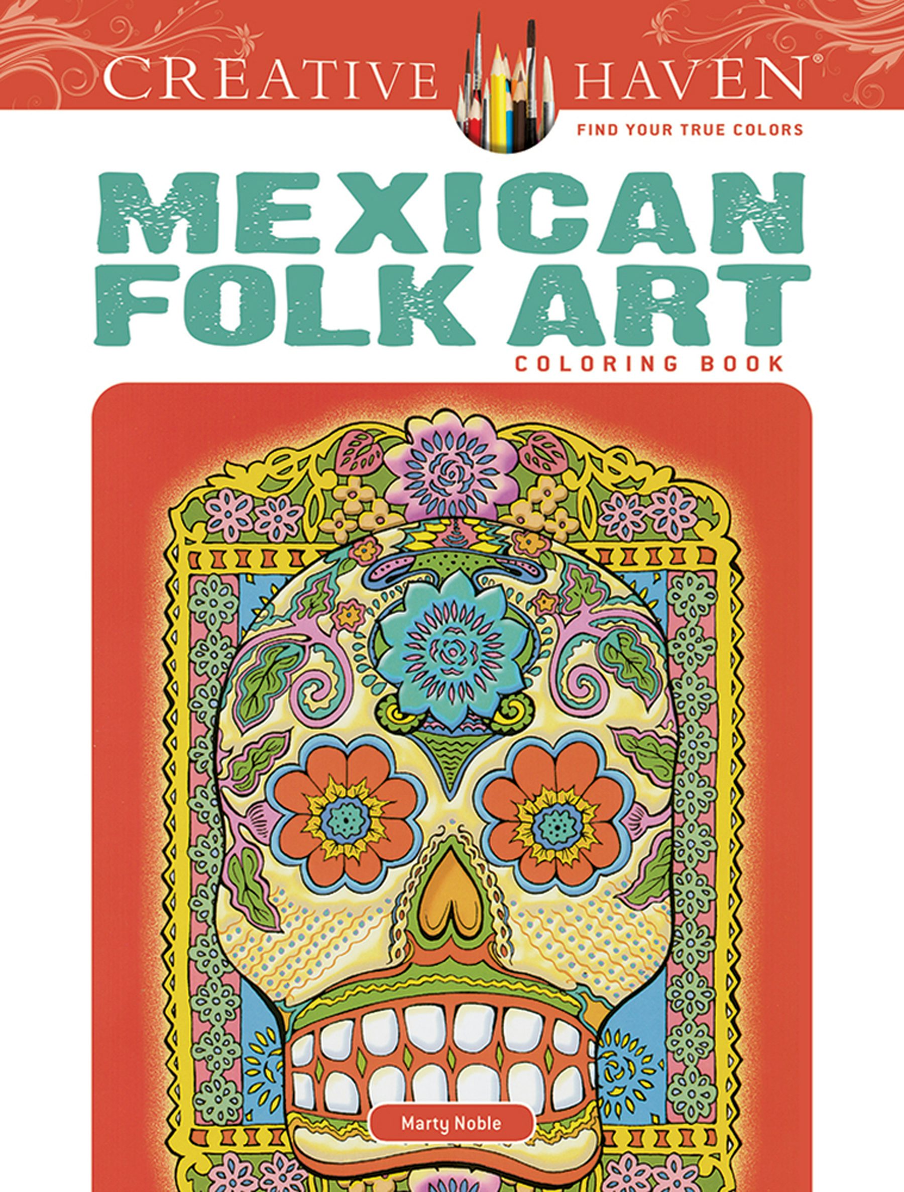 トルコの塗り絵 洋書 KARAGÖZ カラグズ デザイン アート タトゥー Creative Haven Mexican Folk Art Coloring Book – Dover Publications