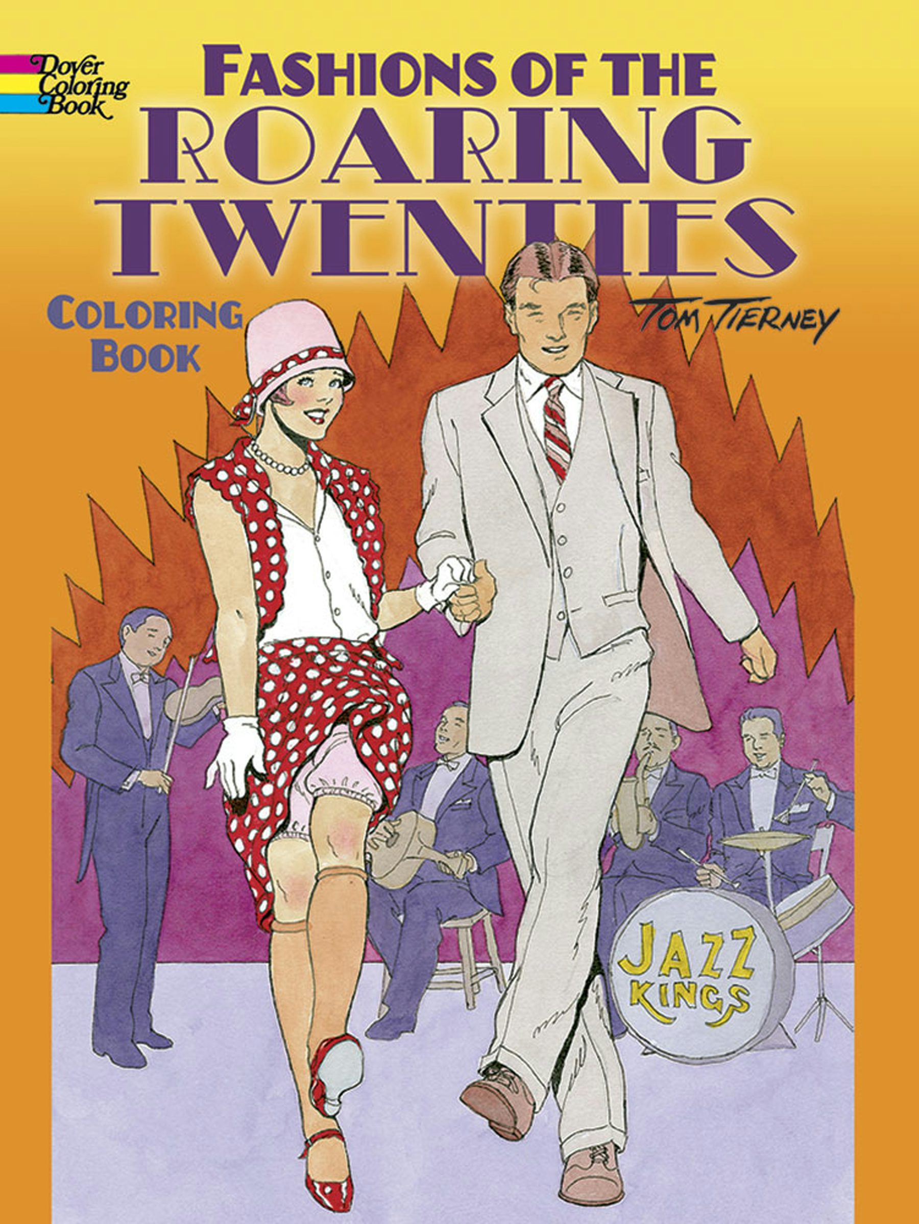 Fashions of the Roaring Twenties Coloring Book – Dover Publications