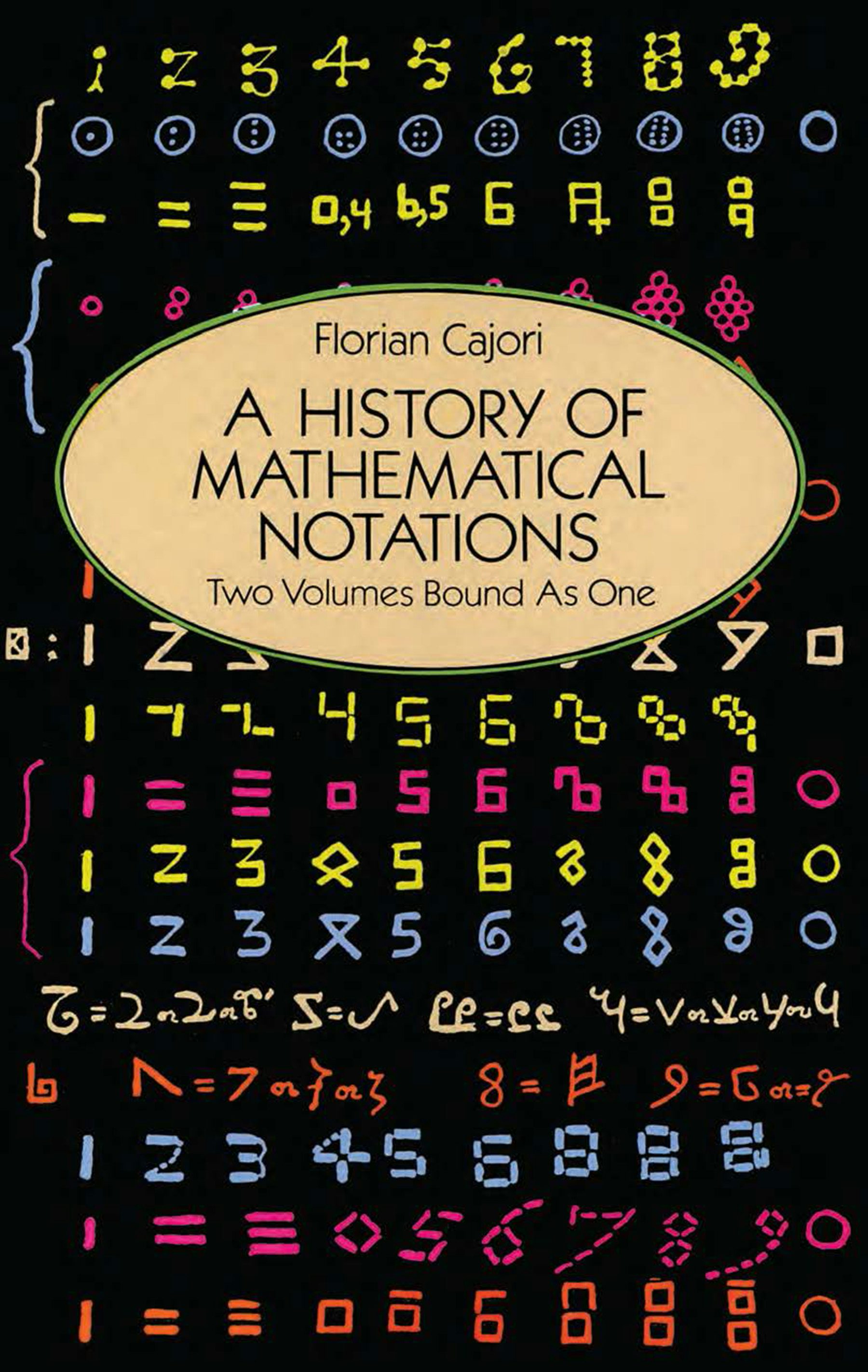 A History of Mathematical Notations – Dover Publications