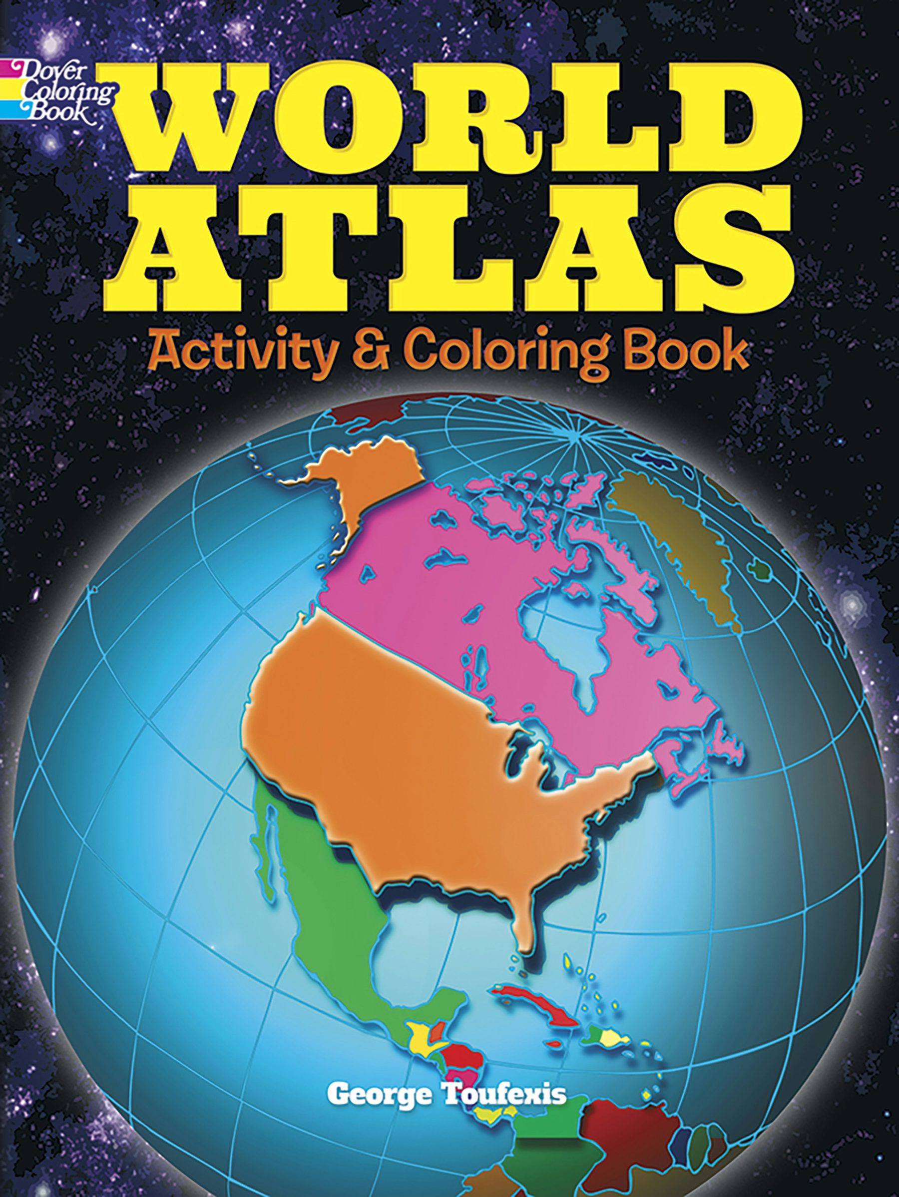 World Atlas Activity and Coloring Book – Dover Publications