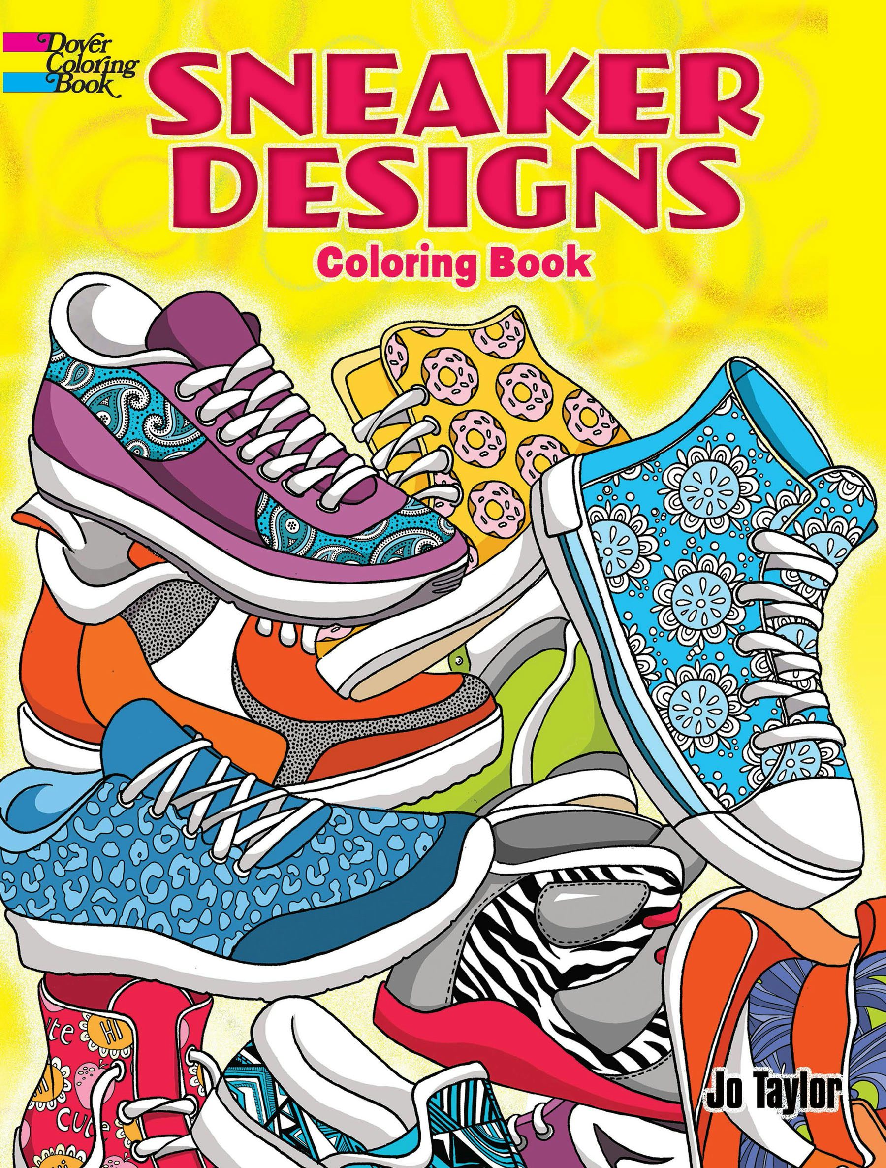Sneaker Designs Coloring Book – Dover Publications