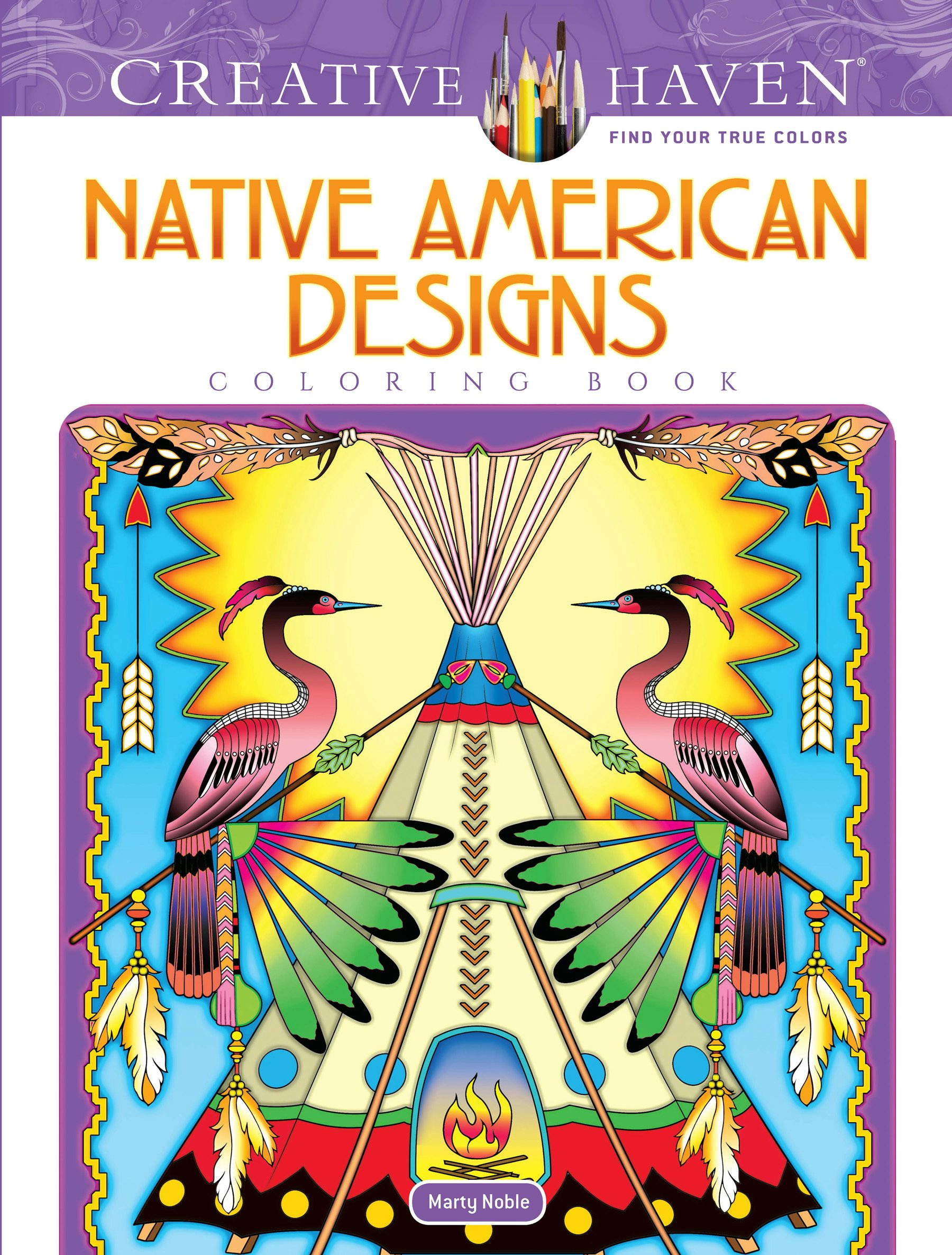 Creative Haven Native American Designs Coloring Book – Dover