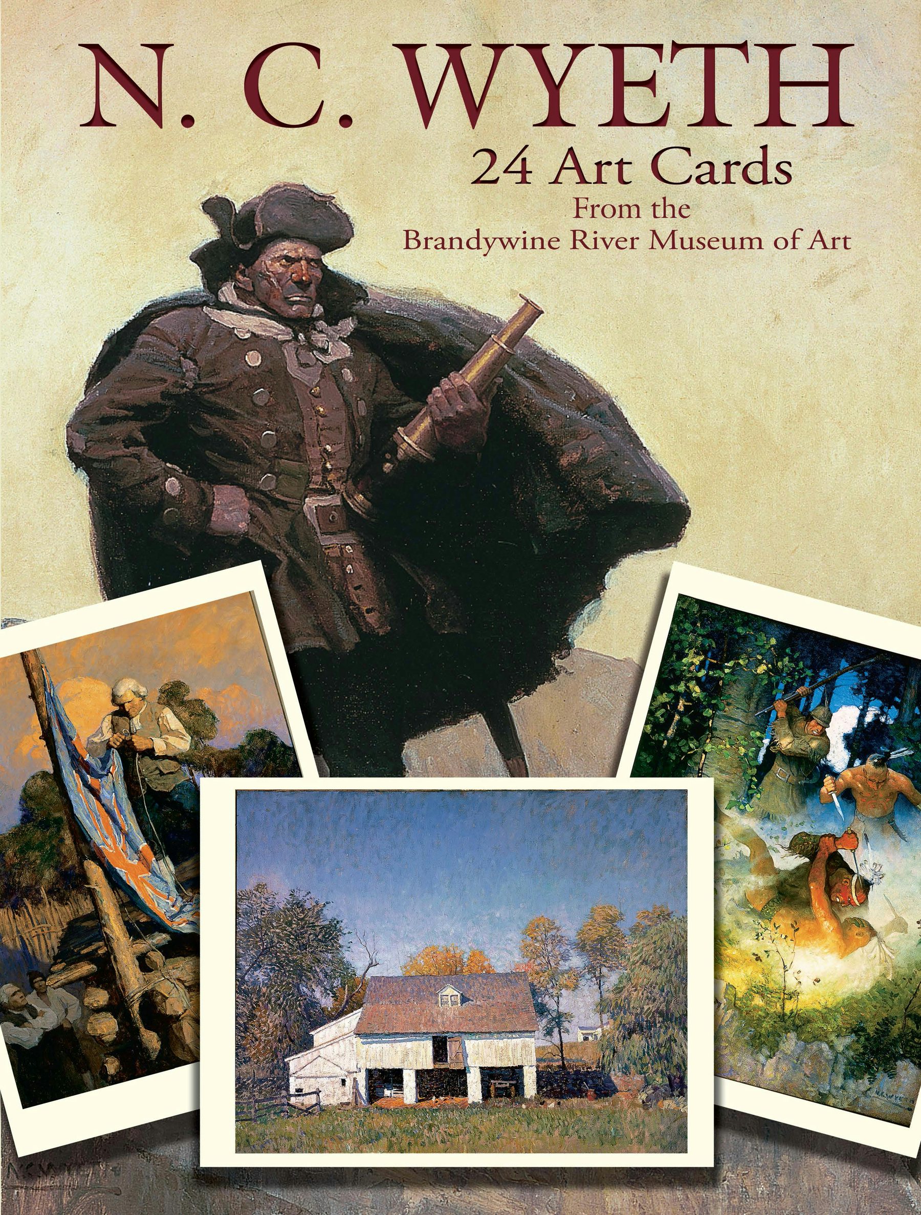 N. C. Wyeth 24 Art Cards – Dover Publications