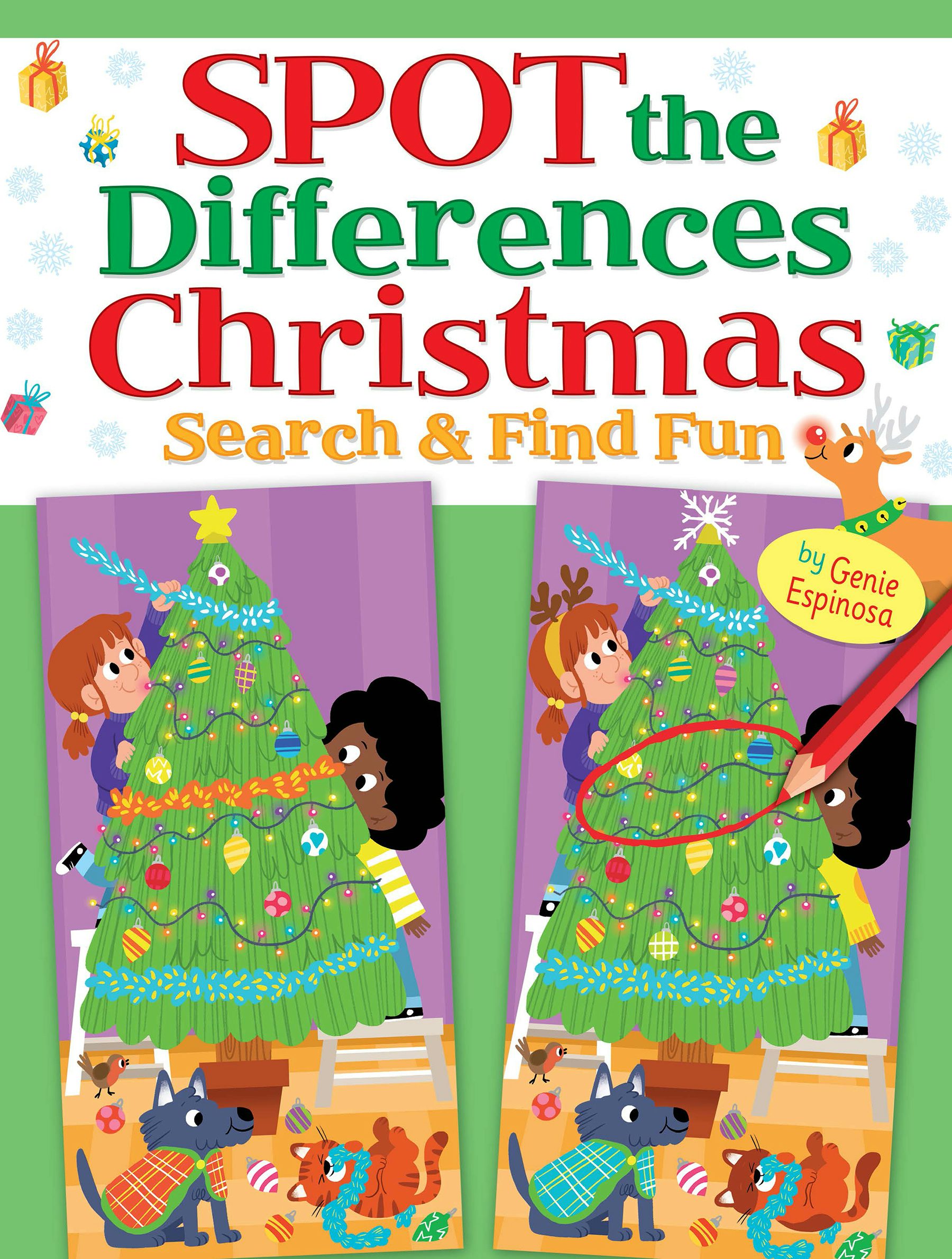 COLLECTION OF CHRISTMAS アートブック Spot the Differences Christmas – Dover Publications