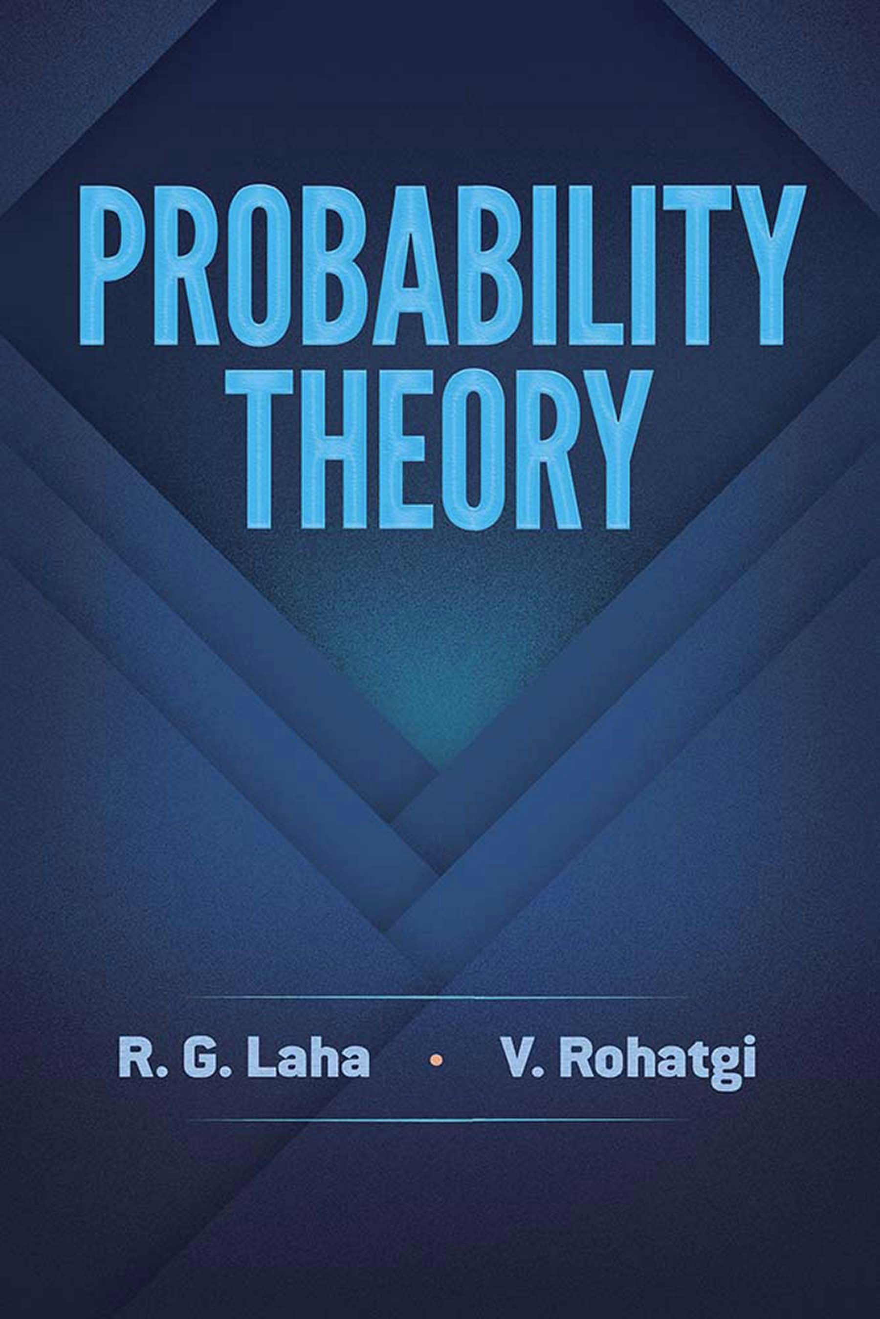 Probability Theory – Dover Publications