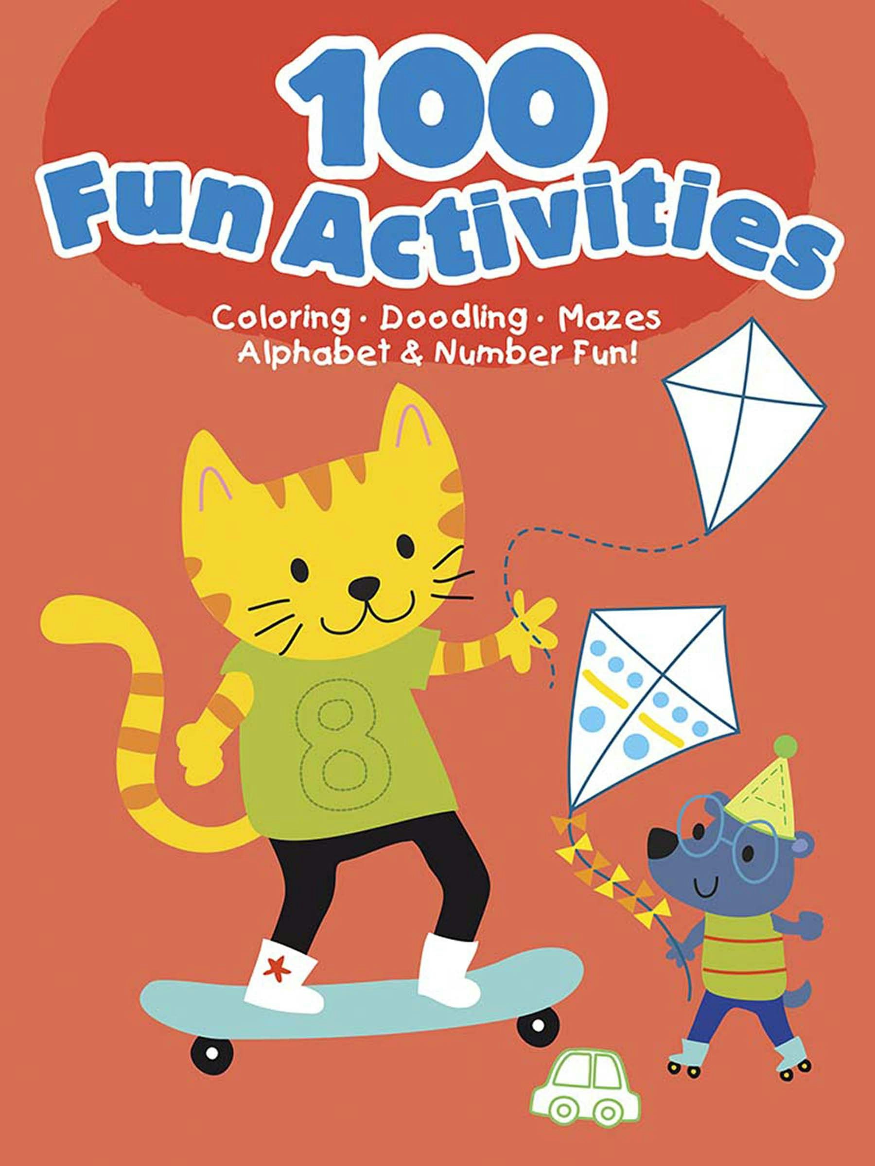 100 Fun Activities--Red – Dover Publications