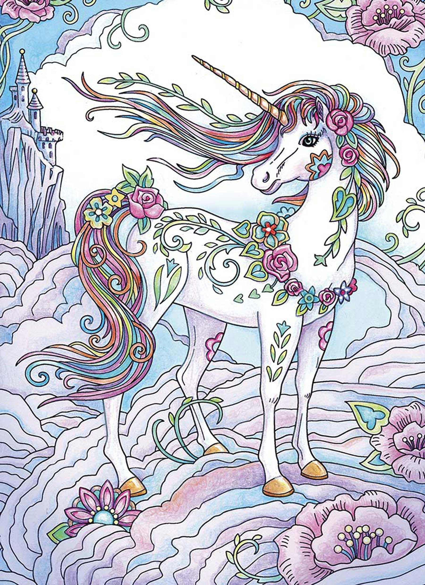 Magical Unicorn Notebook – Dover Publications