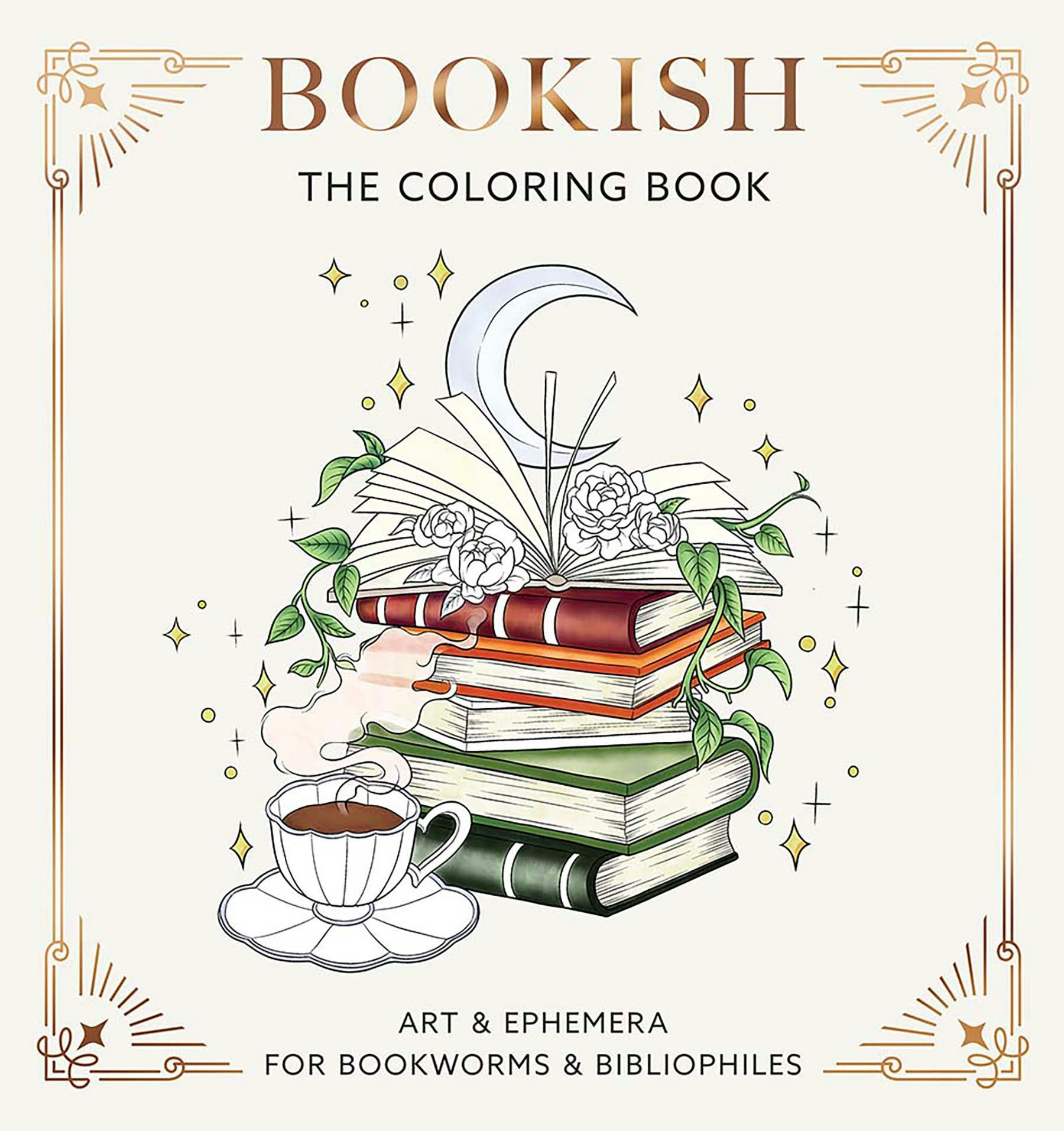 Bookish: The Coloring Book (Art & Ephemera for Bookworms