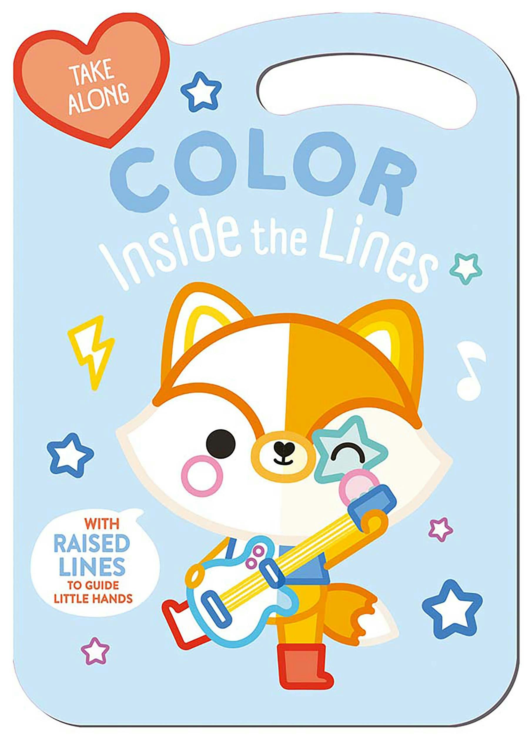 Take Along Color Inside the Lines (Fox & Friends) – Dover Publications