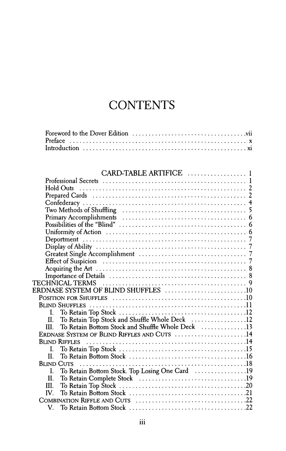 The Expert at the Card Table – Dover Publications