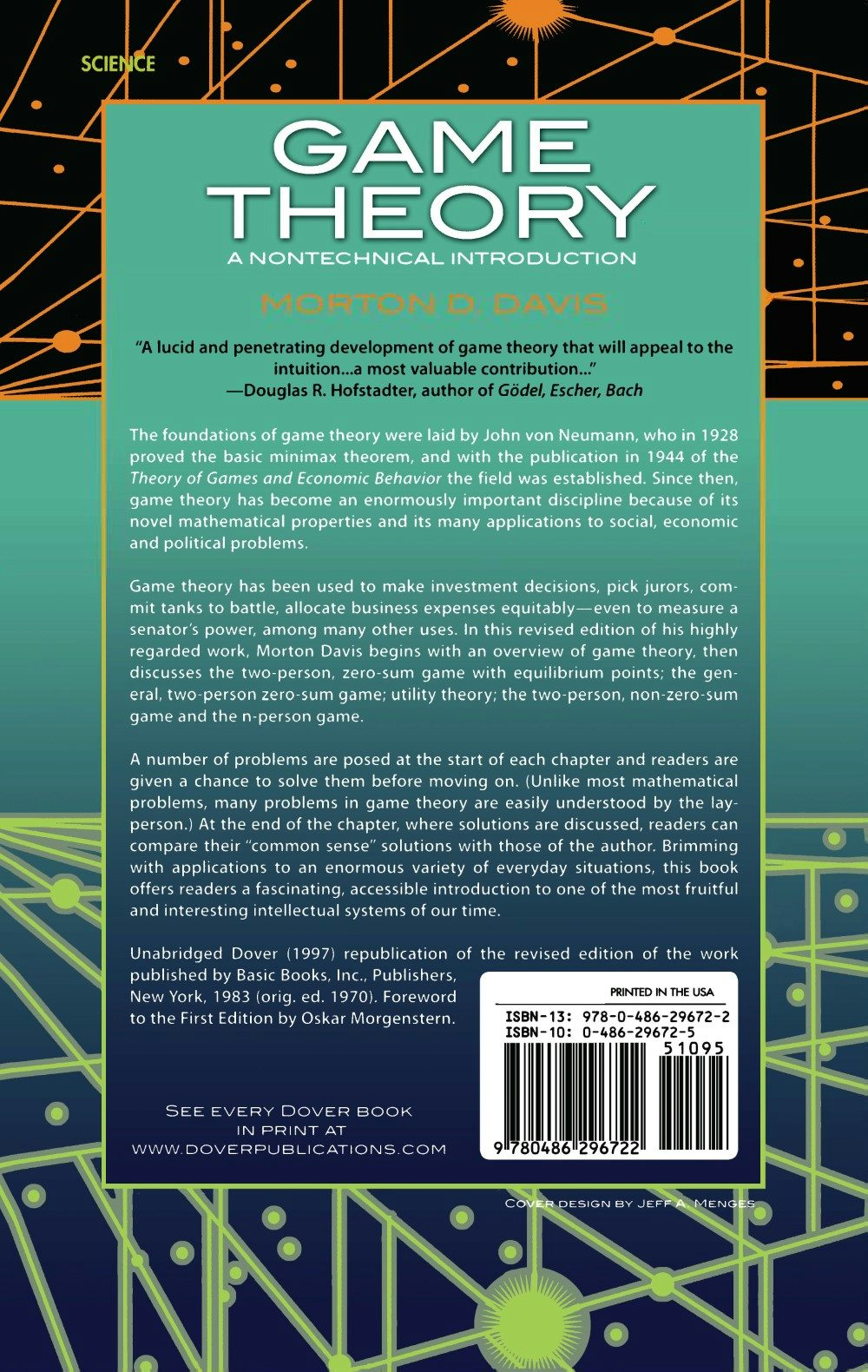 Game Theory – Dover Publications