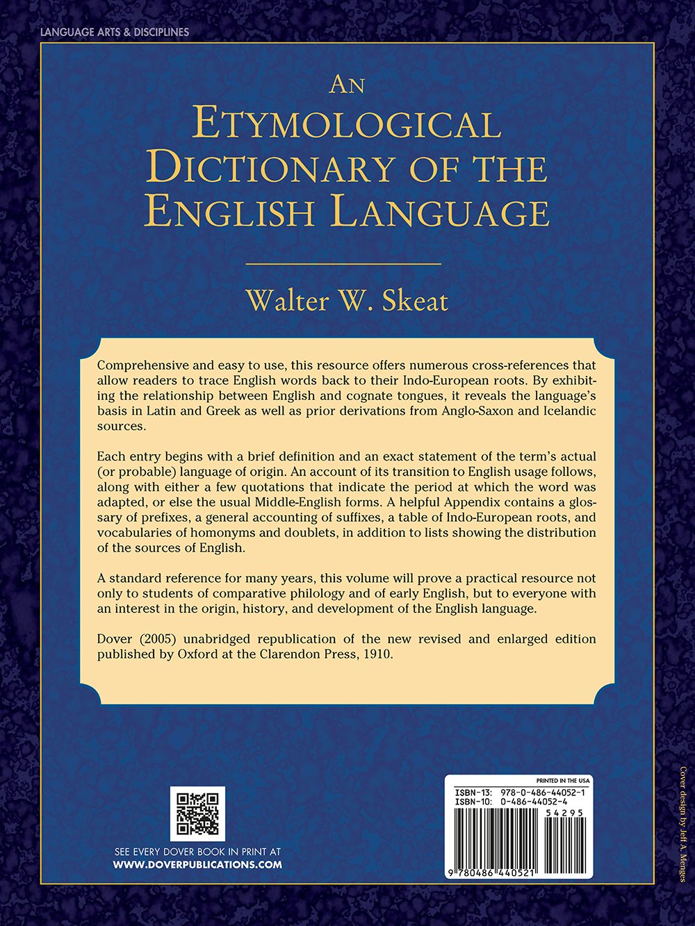 洋書 AN ETYMOLOGICALDICTIONARY An Etymological Dictionary of the English Language – Dover