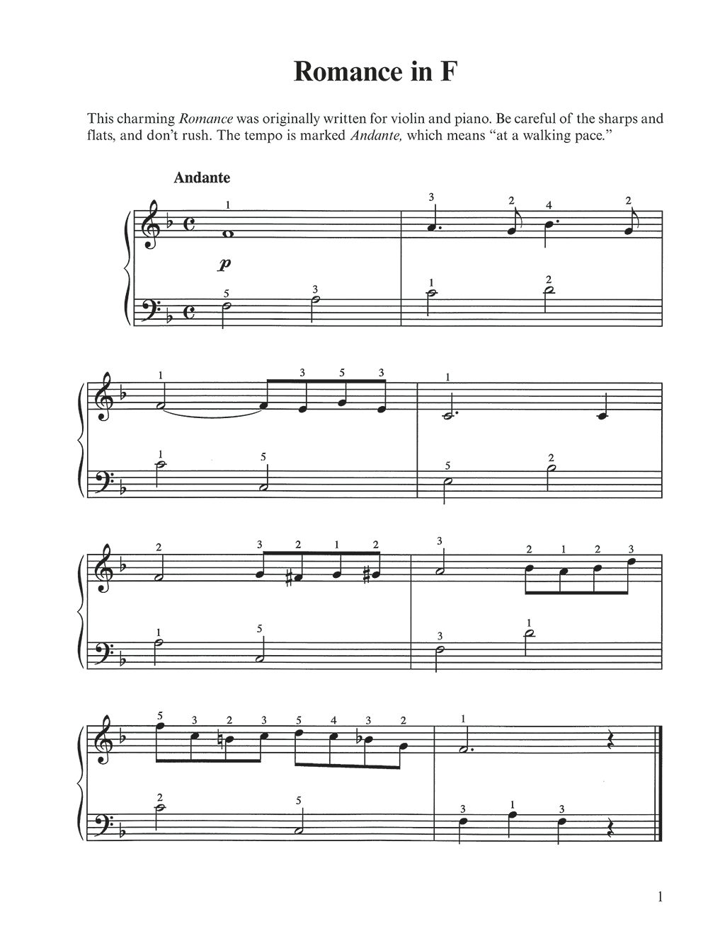 A First Book of Beethoven – Dover Publications