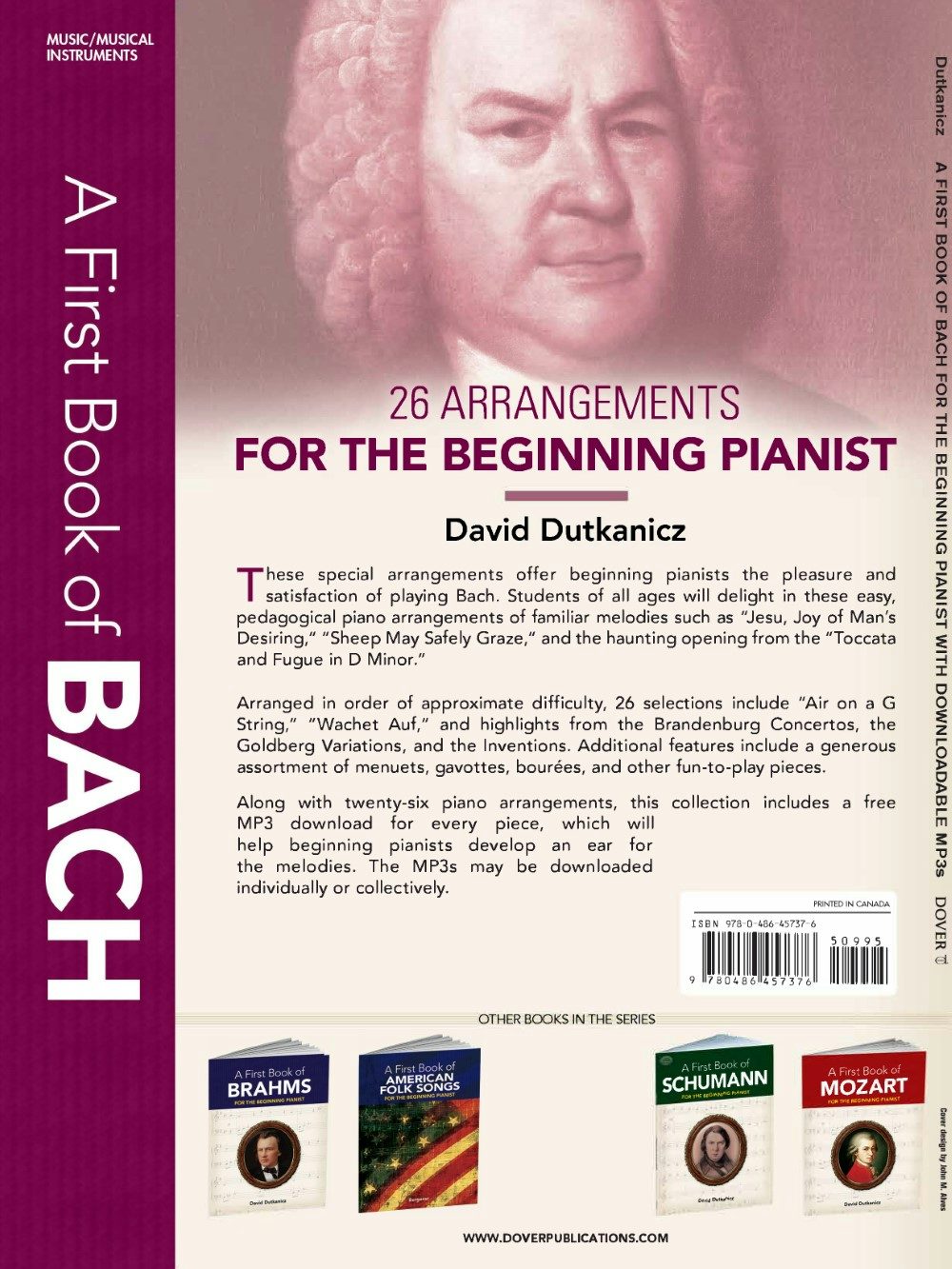 A First Book of Bach – Dover Publications