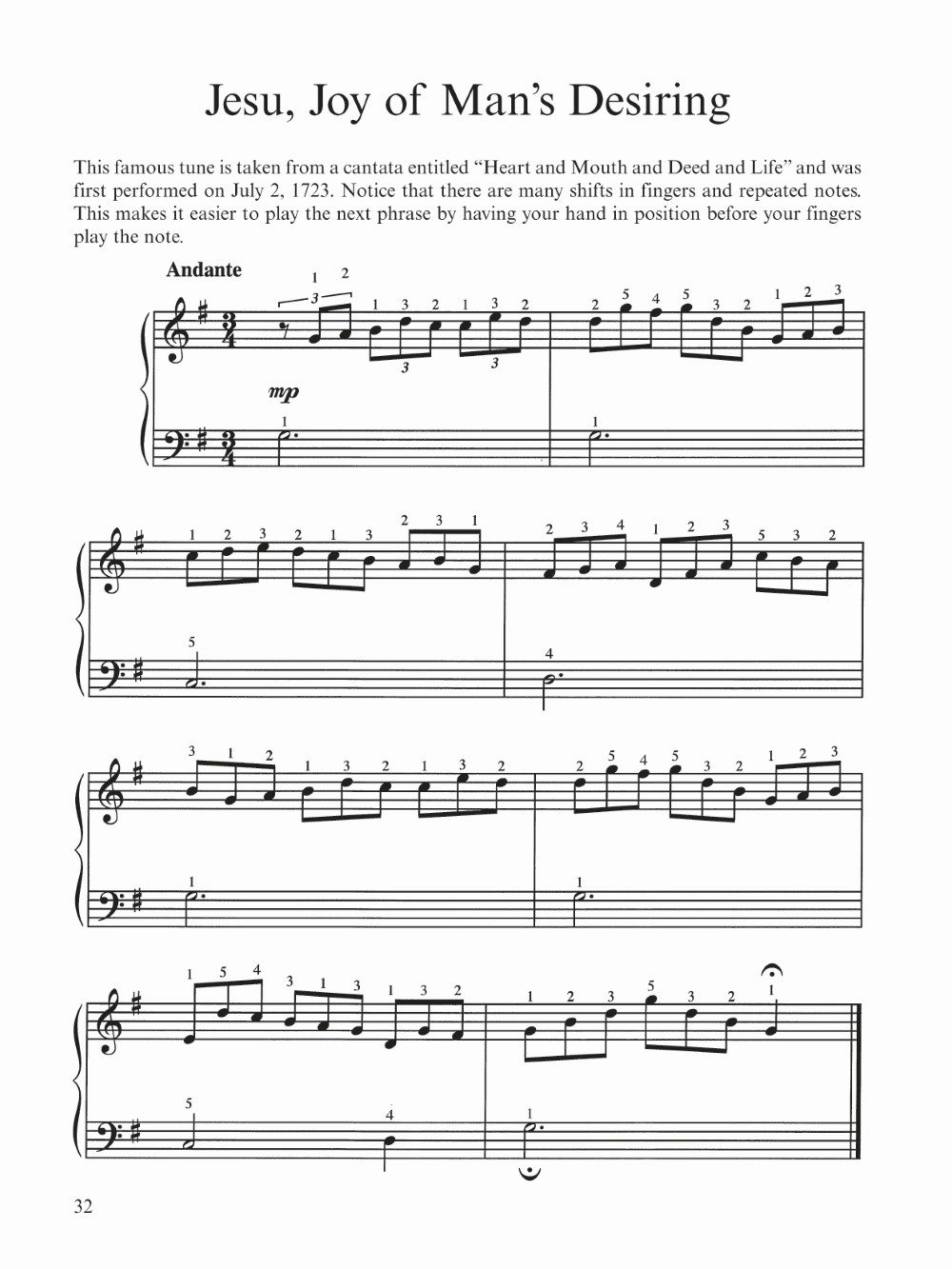 A First Book of Bach – Dover Publications