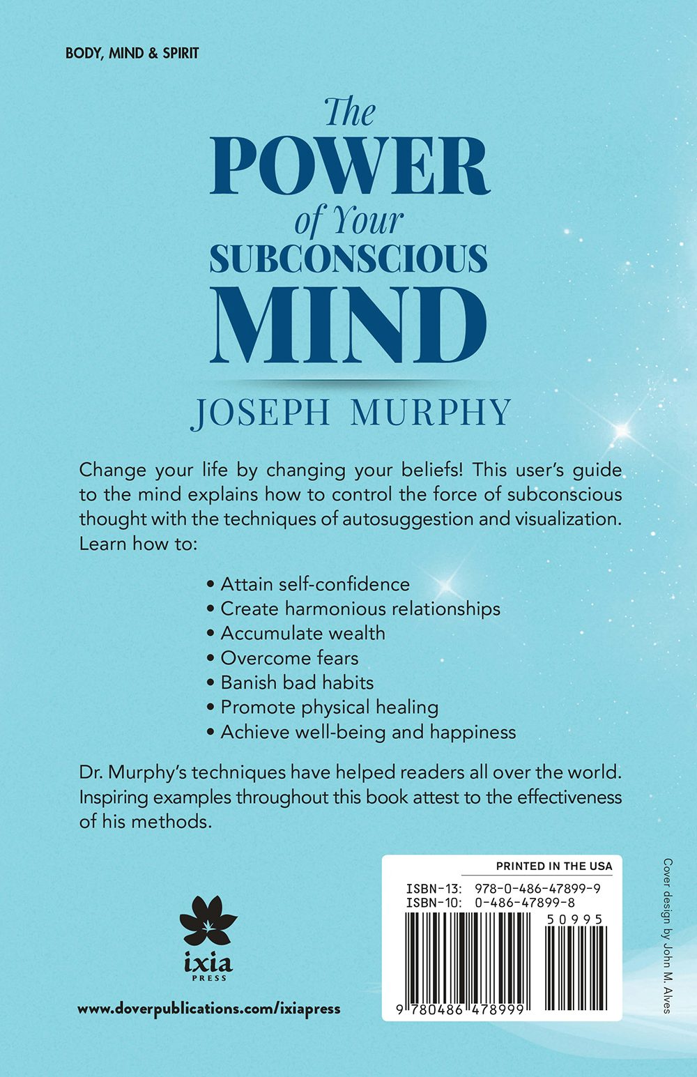 The Power of Your Subconscious Mind – Dover Publications