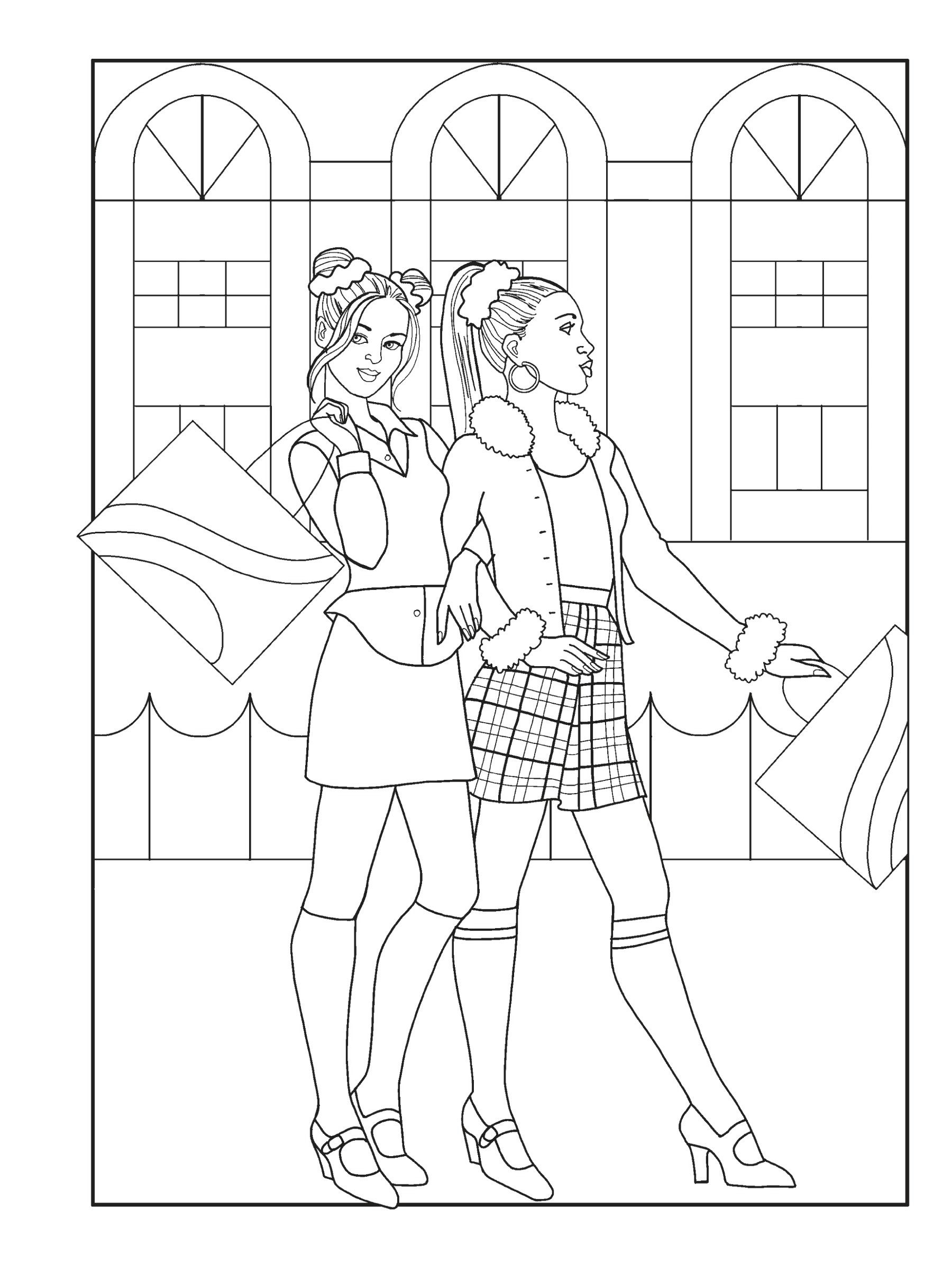 Creative Haven That's so 90s! Coloring Book – Dover Publications